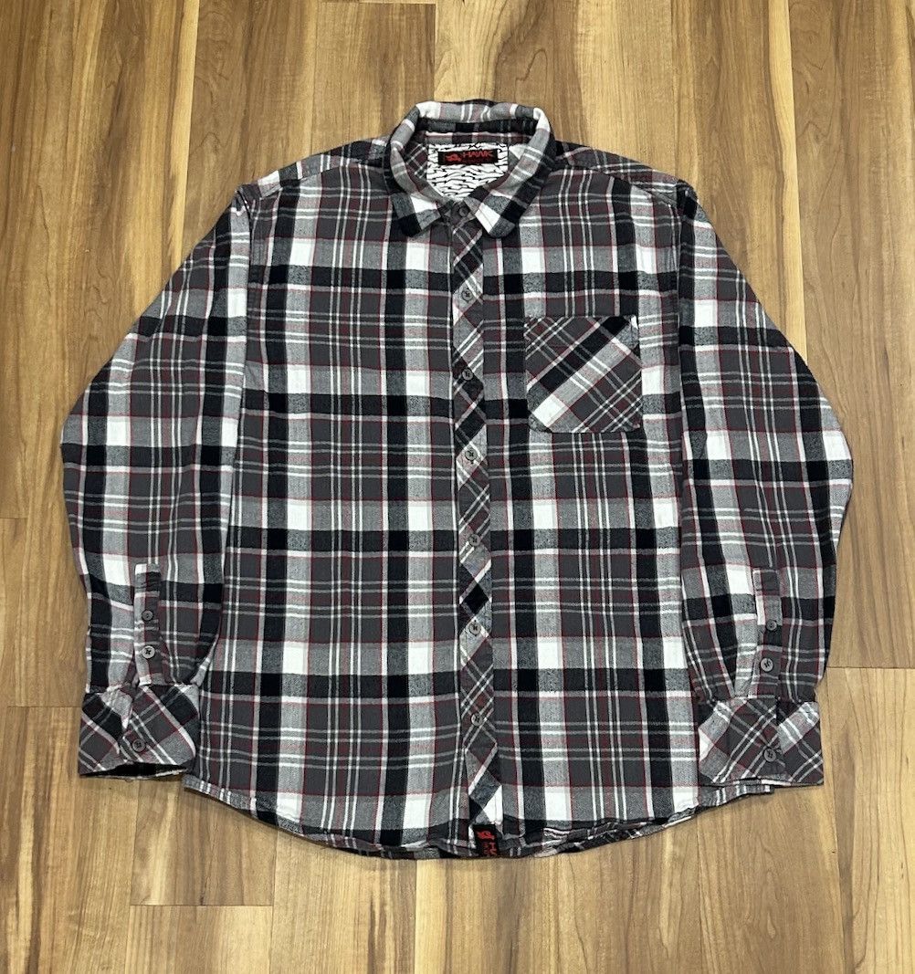 Tony Hawk Y2K Tony Hawk Button Up Flannel Size US L / EU 52-54 / 3 - 1 Thumbnail
