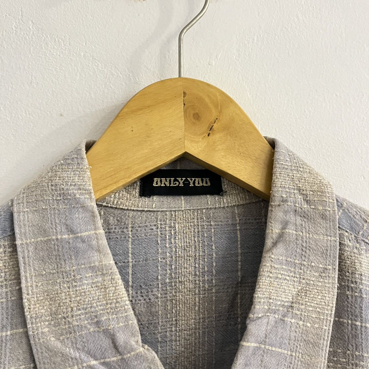 Japanese Brand Only You Plaid Gradation Button Up Shirt Size US L / EU 52-54 / 3 - 3 Thumbnail
