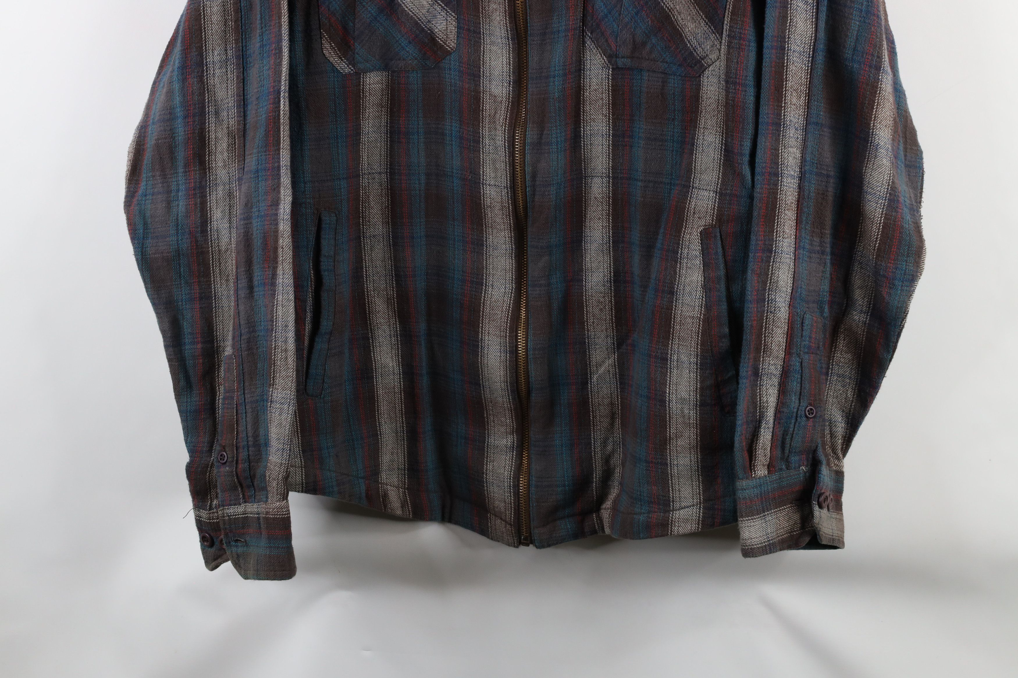 Vintage Vintage Burnside Surfing Flannel Shirt Jacket Jac Shirt Size US L / EU 52-54 / 3 - 3 Thumbnail