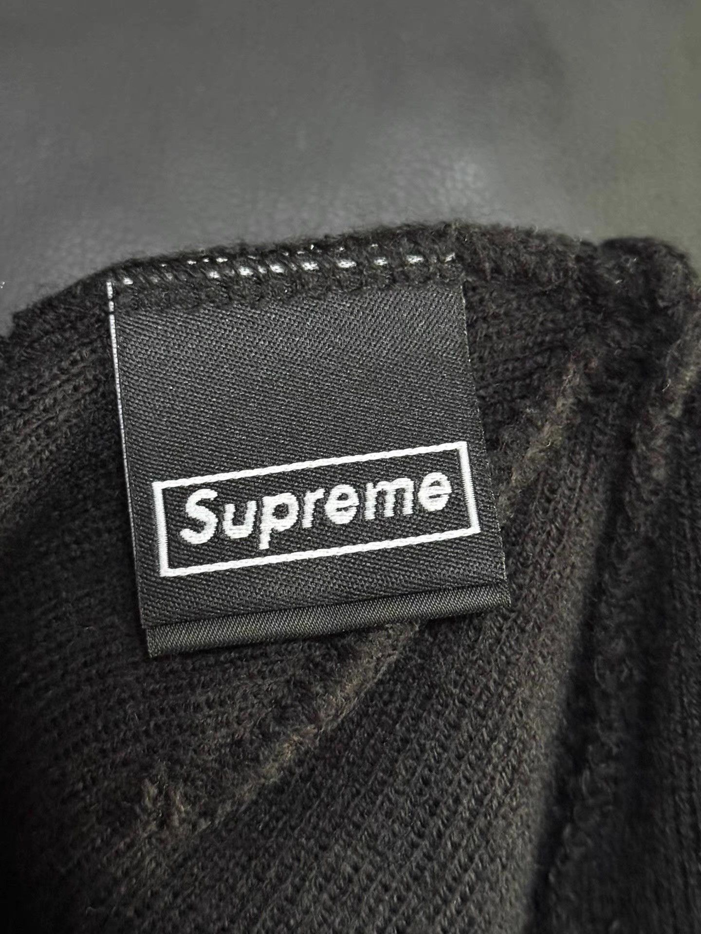 Supreme Supreme x New Era FW17 Box Logo Beanie Ｑ20 Size ONE SIZE - 4 Thumbnail