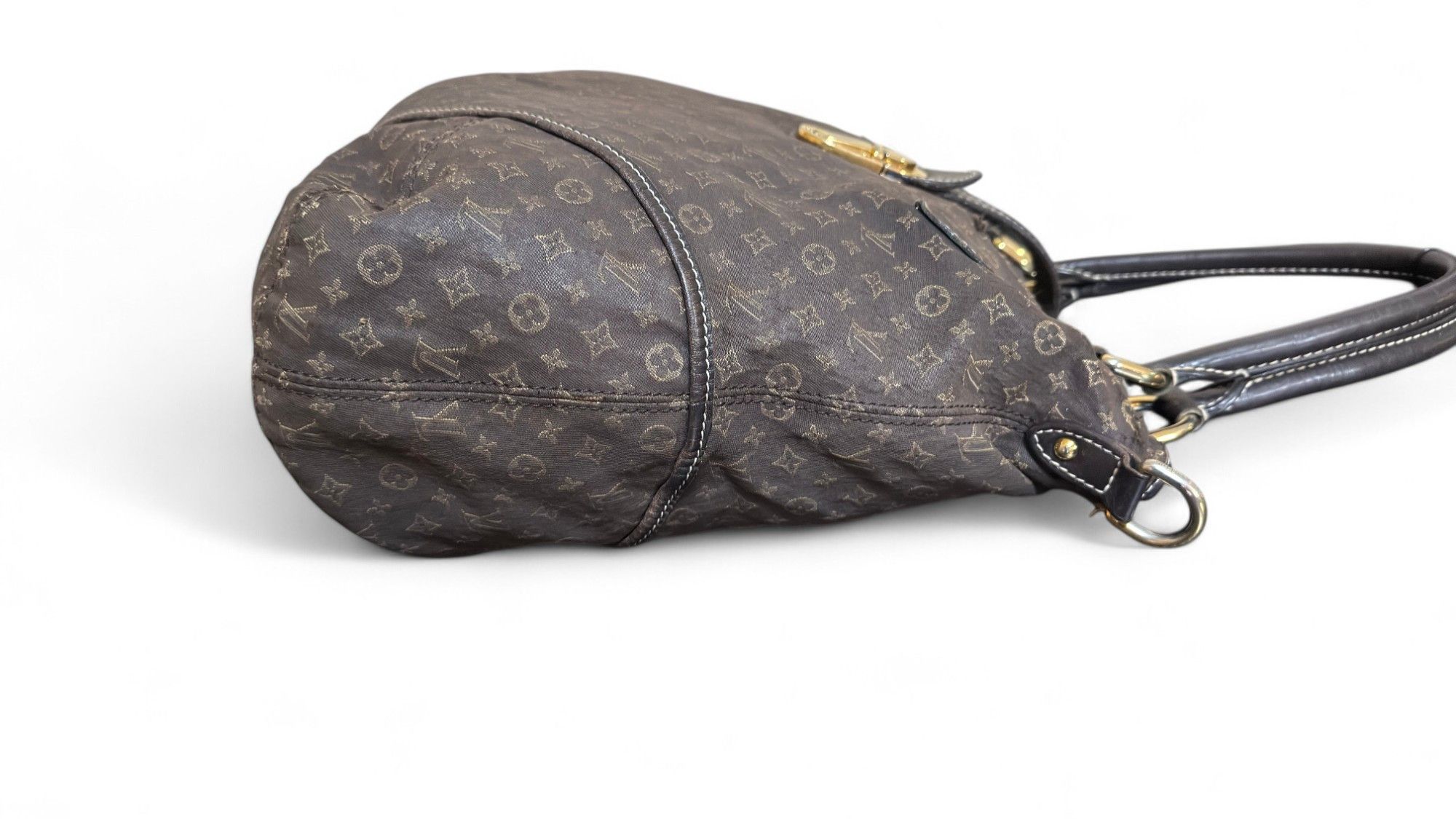 Louis Vuitton LOUIS VUITTON Monogram Idylle Elegy Handbag Black M56696 Size ONE SIZE - 7 Thumbnail