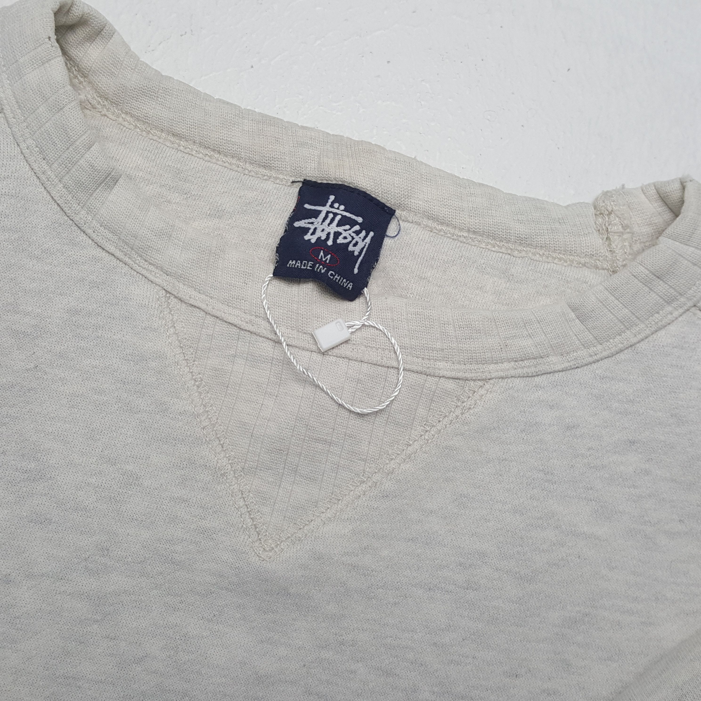Stussy × Vintage Vintage STUSSY Streetwear Skateboard Logo Style Sweatshirts Size US M / EU 48-50 / 2 - 9 Thumbnail