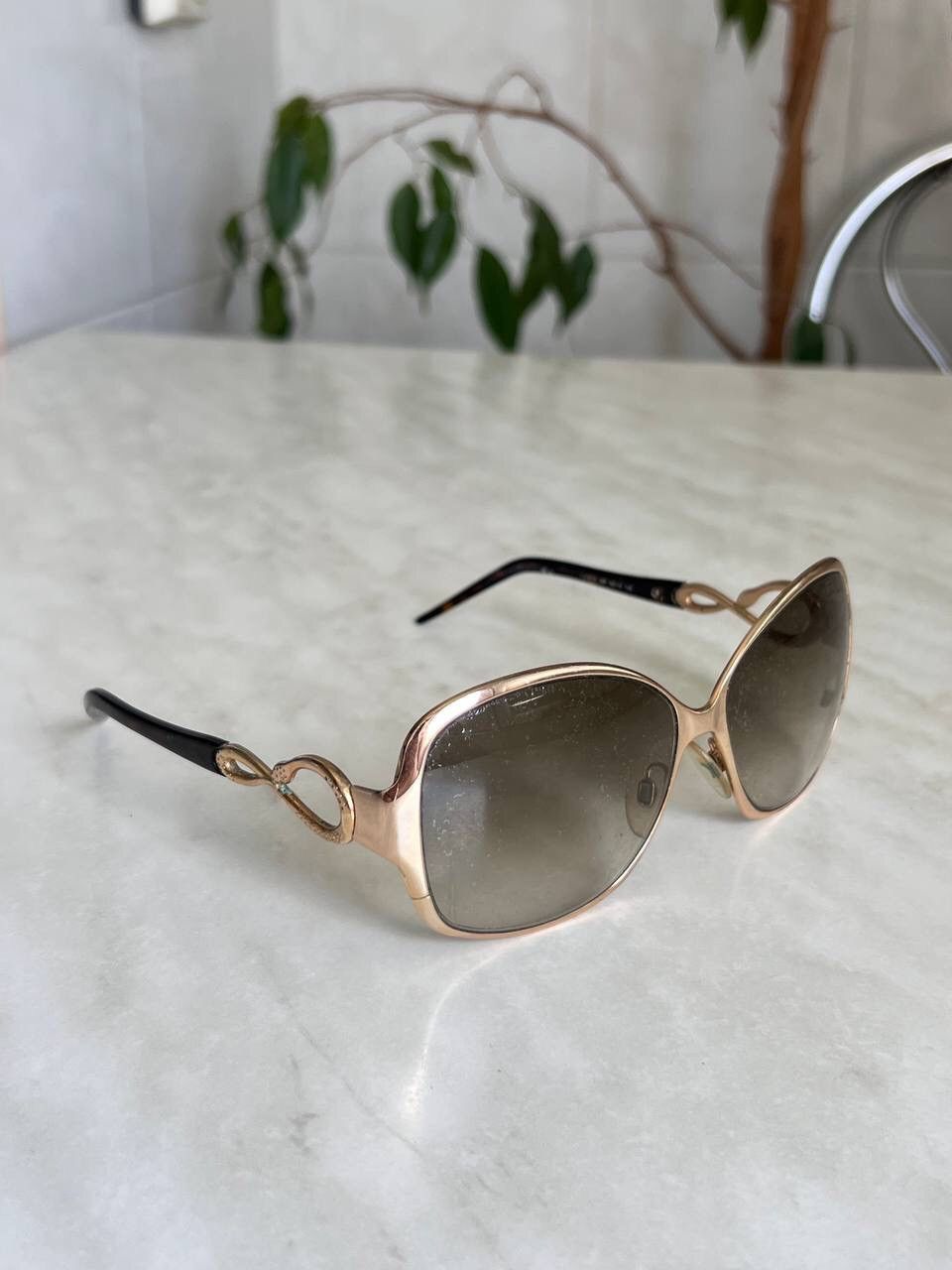 Roberto Cavalli Roberto Cavalli Snake Metal Frame Sunglasses Size ONE SIZE - 12 Thumbnail