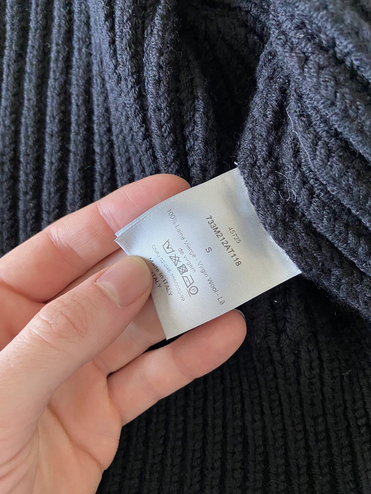 Dior FW17 Cropped Zip Knitted Sweater Size US S / EU 44-46 / 1 - 5 Thumbnail