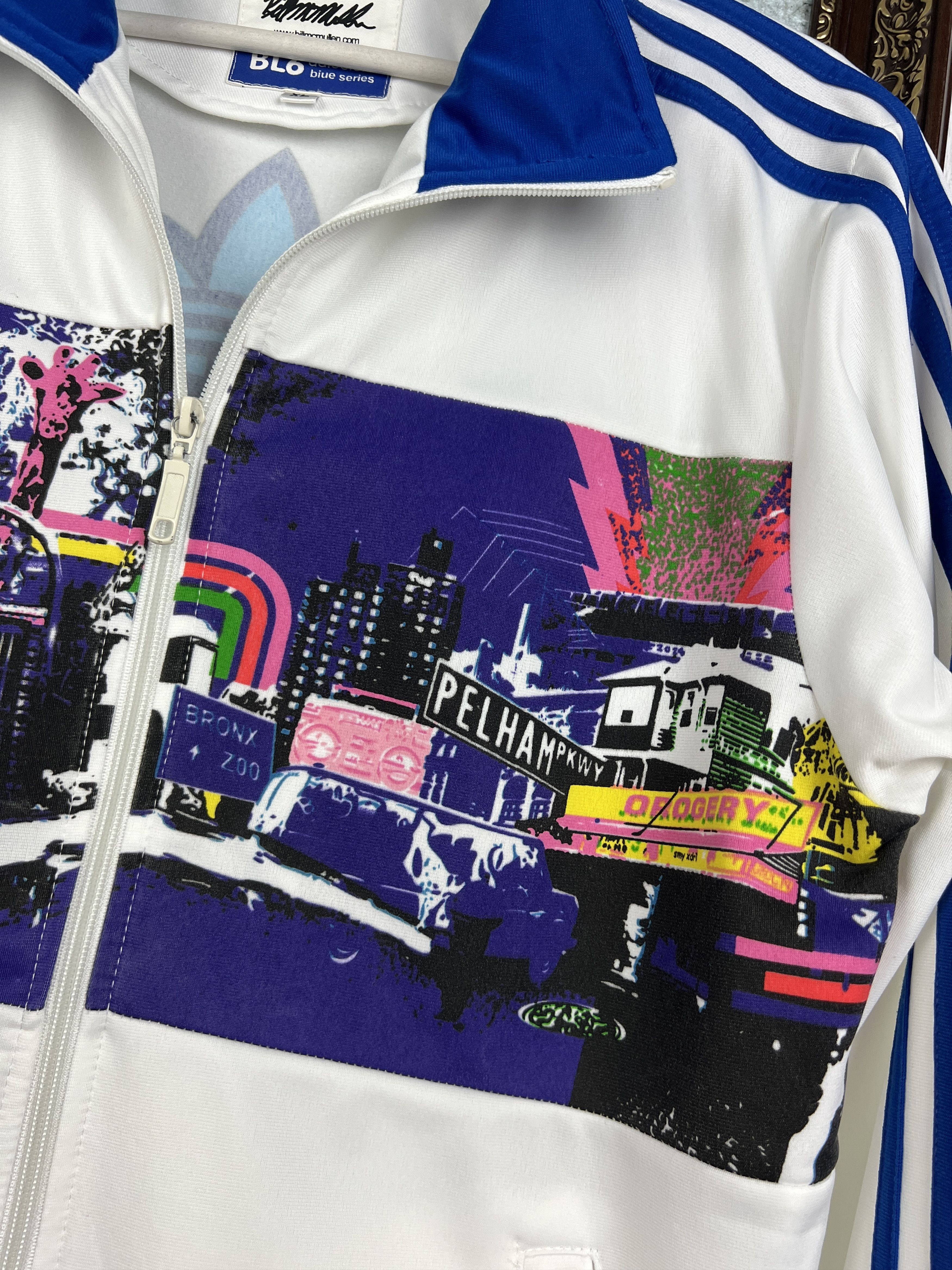 Adidas AdidasxBill McMullen Adicolour BL6 NYC Bronx TrackTop Jacket Size US XL / EU 56 / 4 - 4 Thumbnail