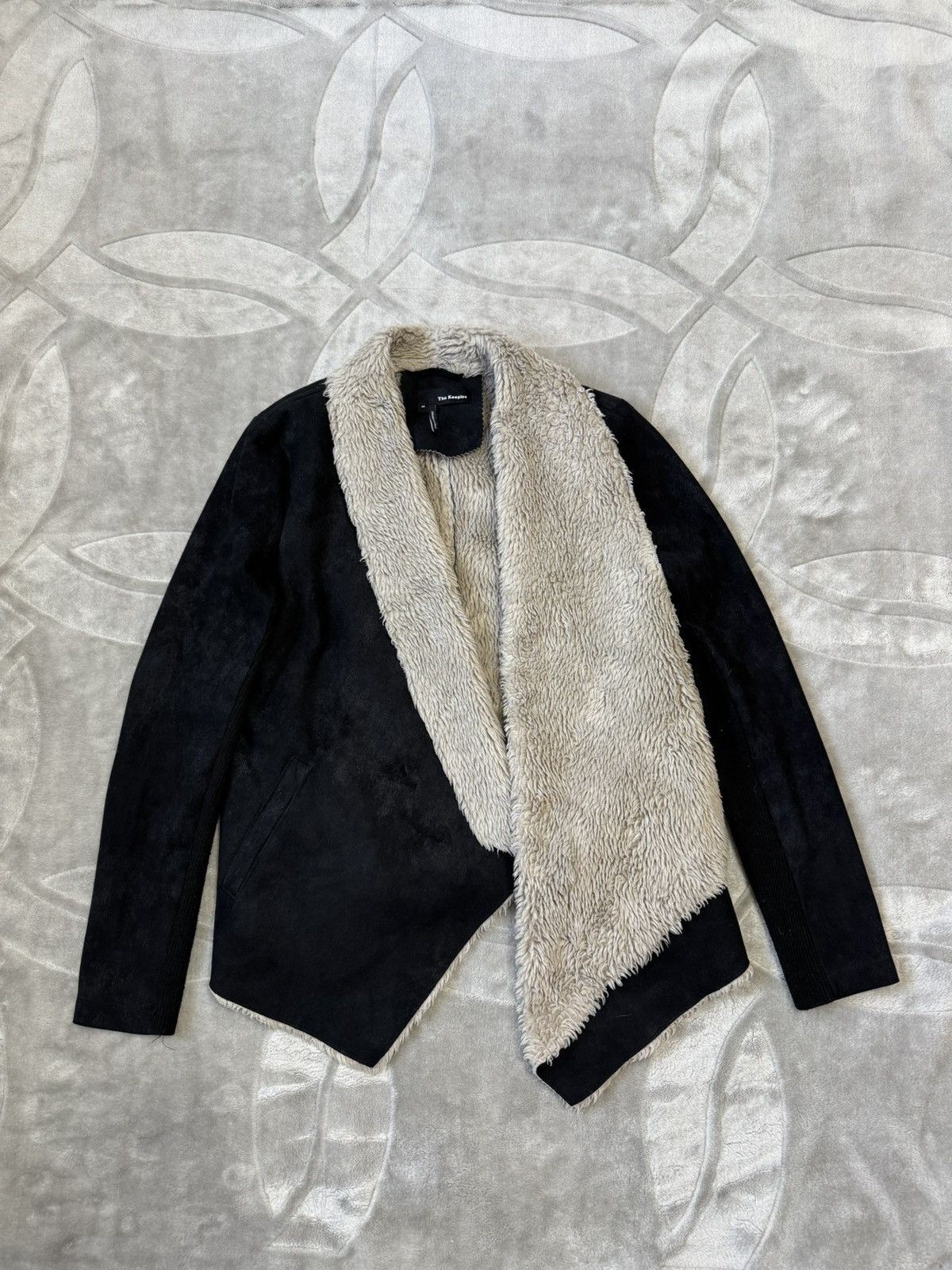 The Kooples The Kooples Faux Shearling Jacket Sherpa Asymmetric size M Size M / US 6-8 / IT 42-44 - 1 Thumbnail