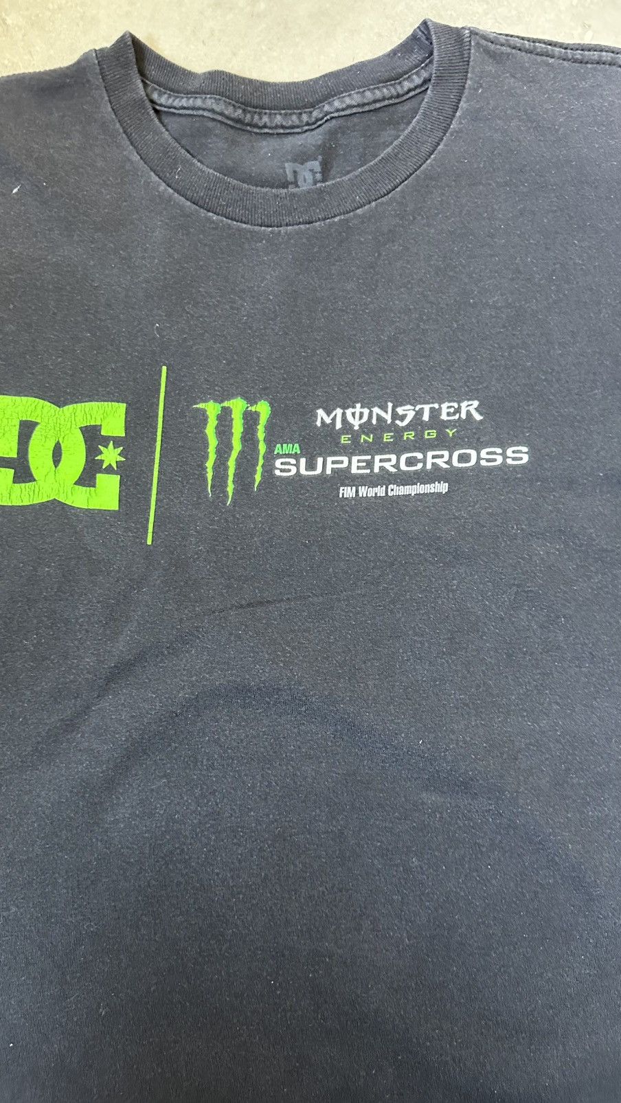 DC DC SHOES X MONSTER RACING TEE Size US M / EU 48-50 / 2 - 2 Thumbnail