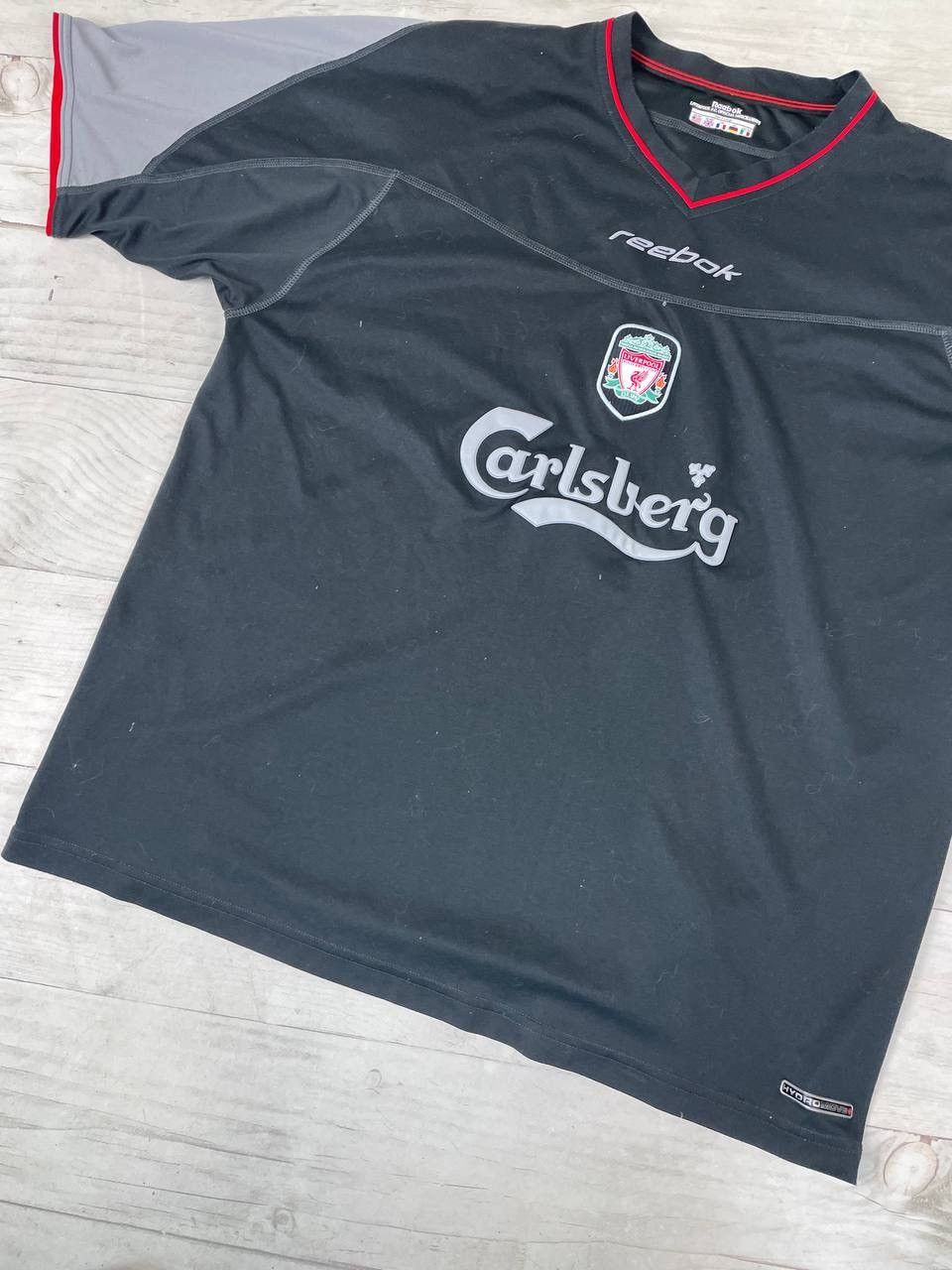 Reebok Vintage Reebok Liverpool 2002 2004 Away Shirt Soccer Jerseys Size US XL / EU 56 / 4 - 3 Thumbnail