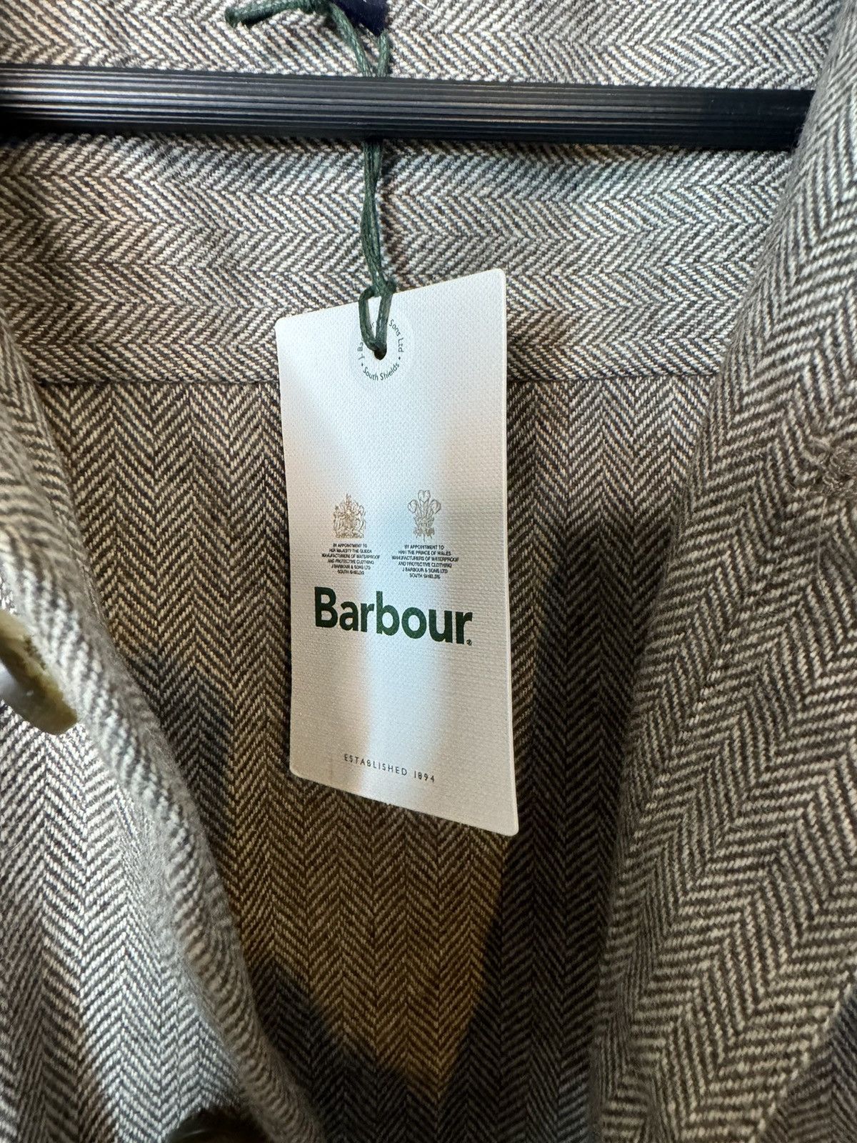 Barbour Barbour Menfort Overshirt Brown Tweed Size US XL / EU 56 / 4 - 3 Thumbnail