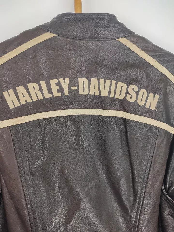 Harley Davidson Womens Harley Davidson Leather Jacket Size XXL Size XXL / US 16-18 / IT 52-54 - 6 Thumbnail