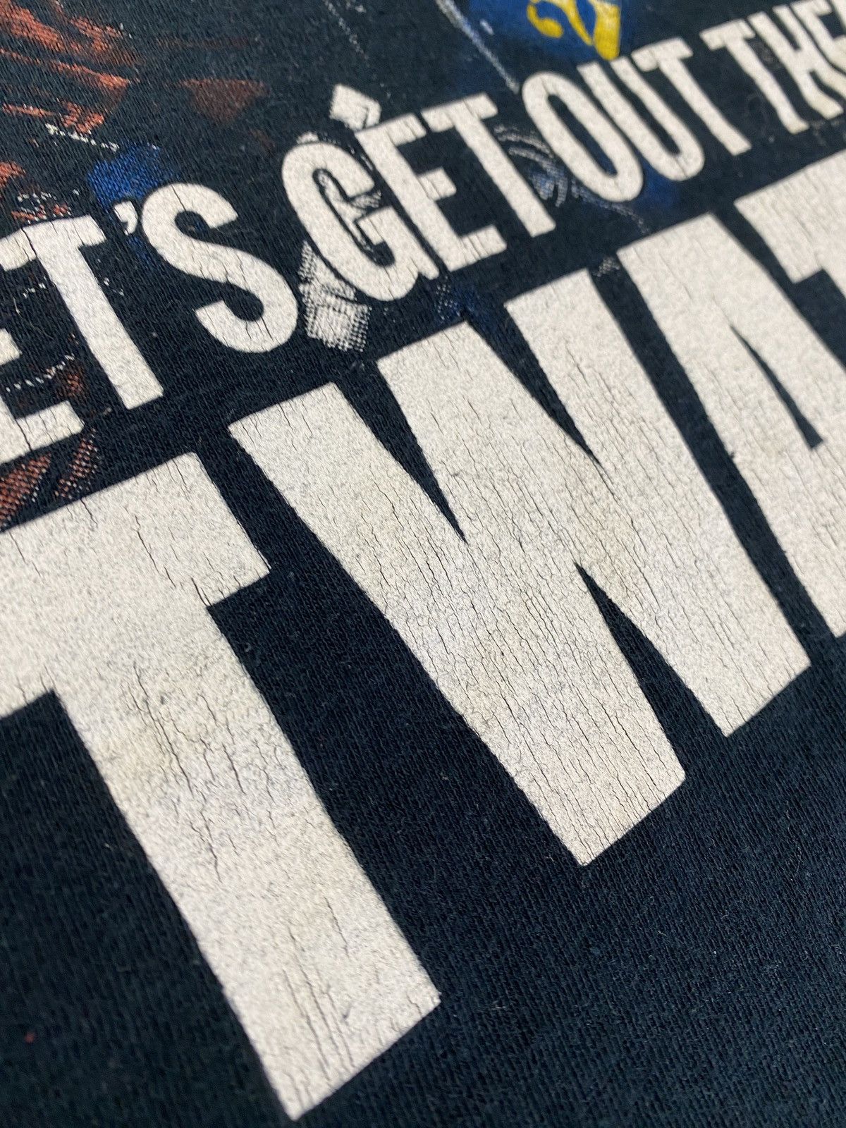 Vintage Vintage Red Dwarf 2006 Washed Movie T-shirt "Twat it!" Size US M / EU 48-50 / 2 - 7 Thumbnail
