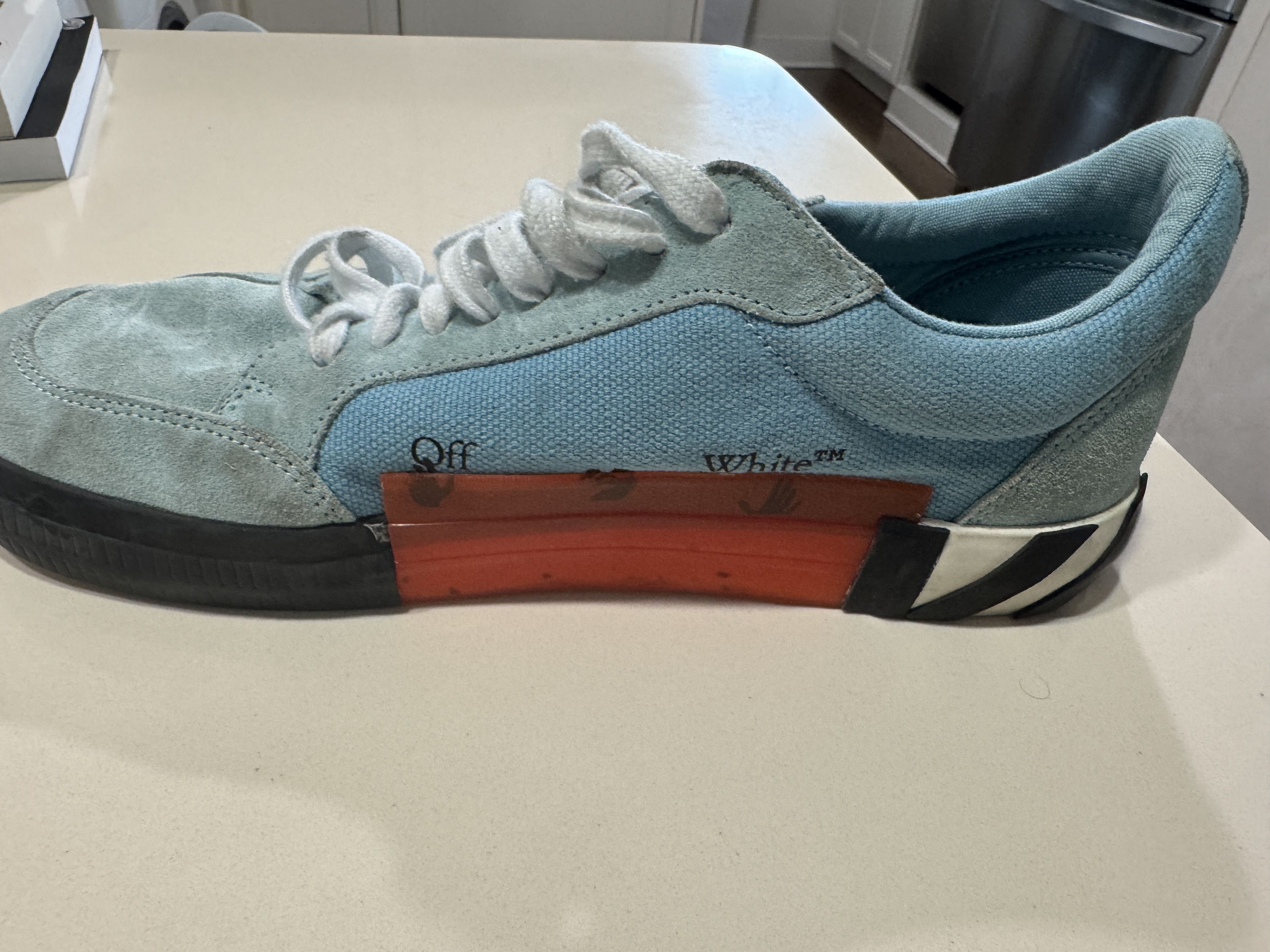 Off-White Off-White Vulcanized Sole Sneakers Size US 11 / EU 44 - 9 Thumbnail