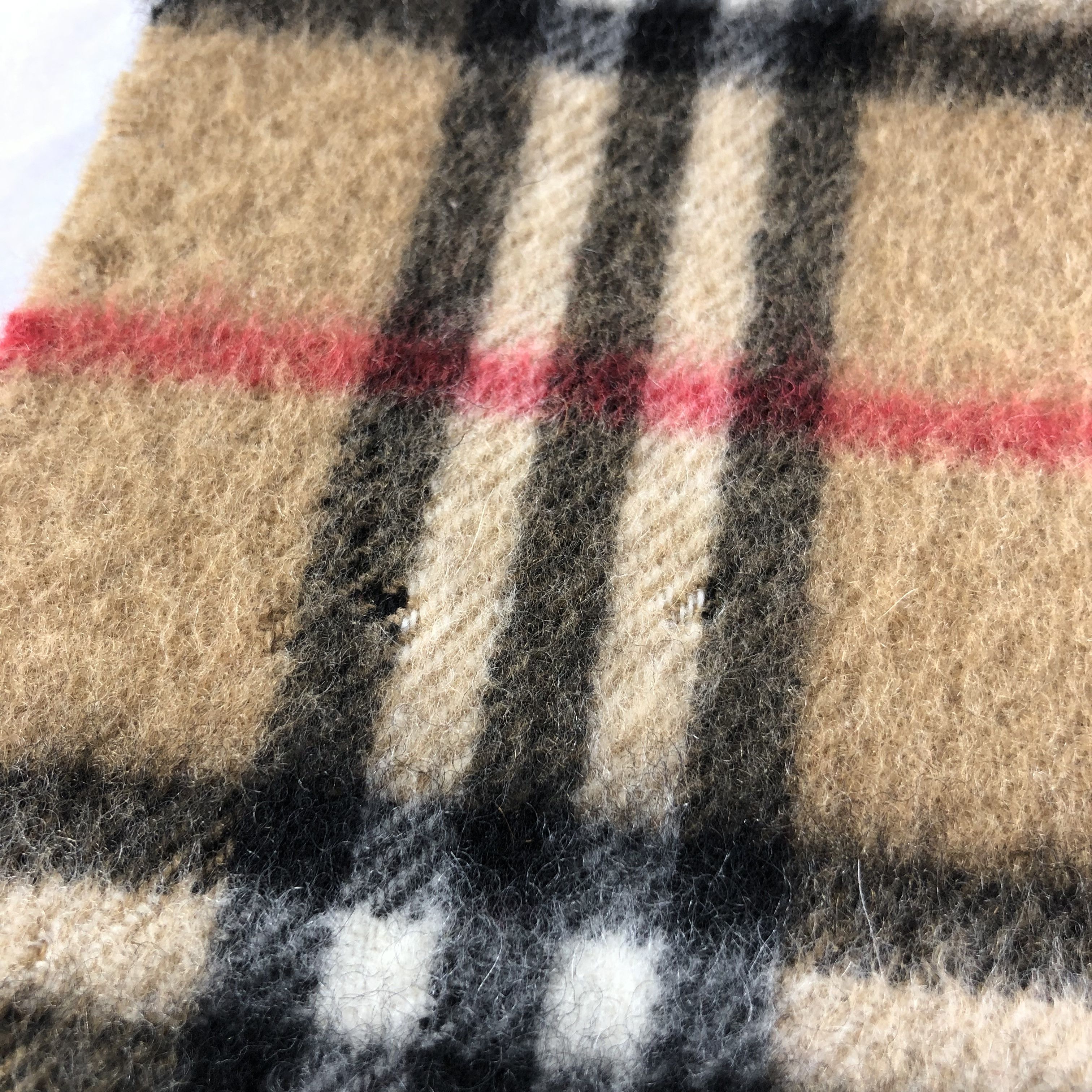 Burberry Burberrys Tan Nova Check Cashmere Scarf Muffler V1530 Size ONE SIZE - 13 Thumbnail