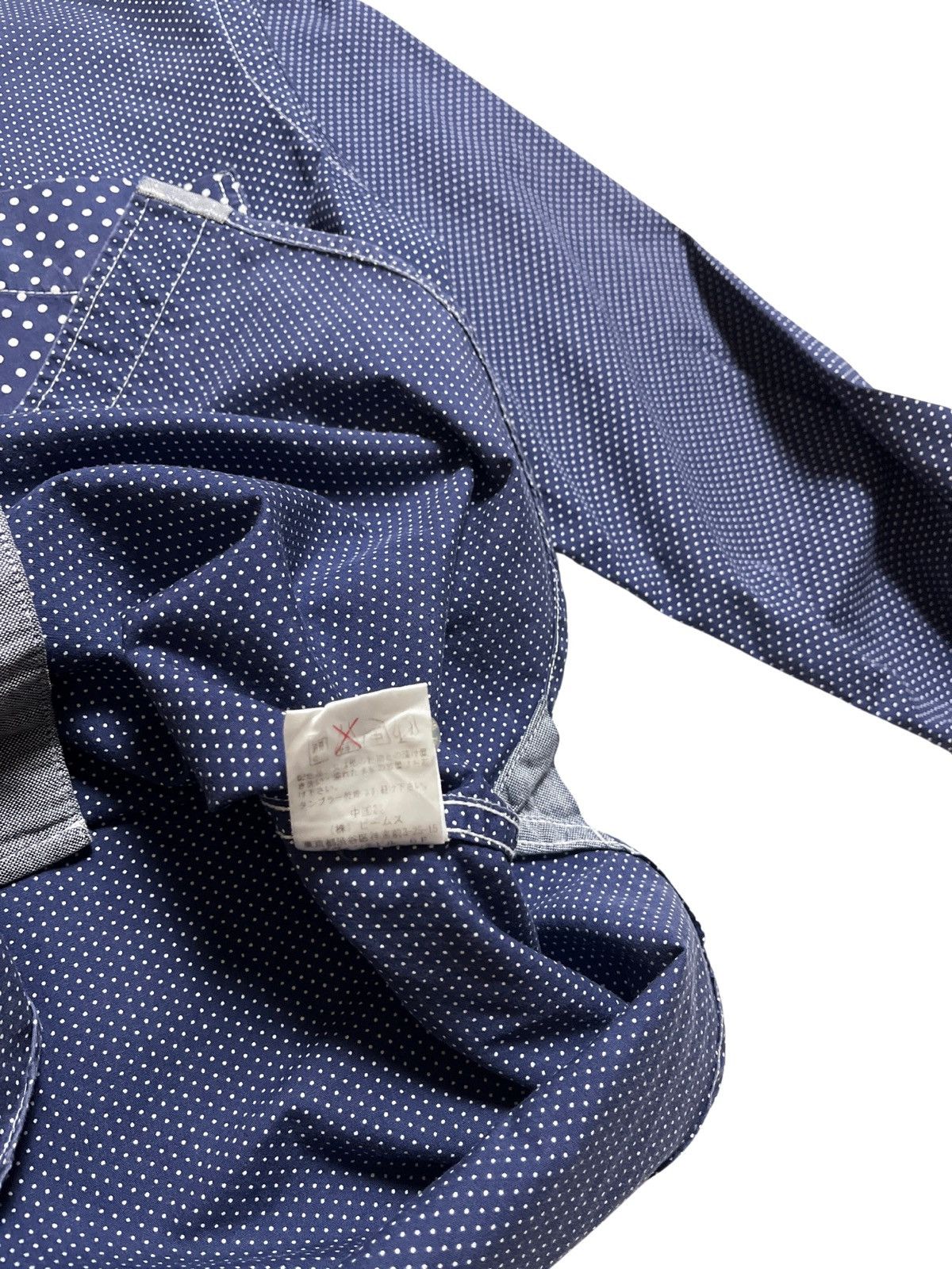 20471120 × Beams Plus × Japanese Brand BEAMS HEART POLKA CLUB PATCH POCKET Size US M / EU 48-50 / 2 - 7 Thumbnail