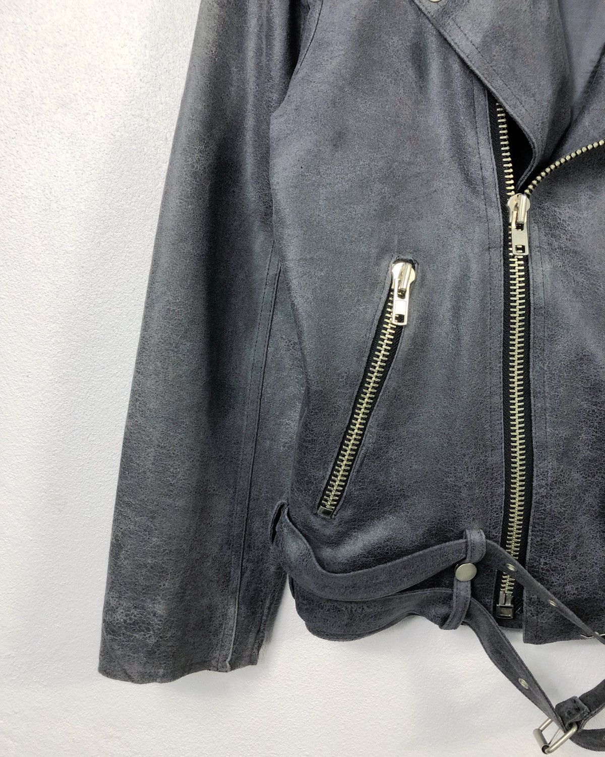 Seditionaries Rare Suede Rider Bondage Asymmetrical Jacket Size US M / EU 48-50 / 2 - 6 Thumbnail
