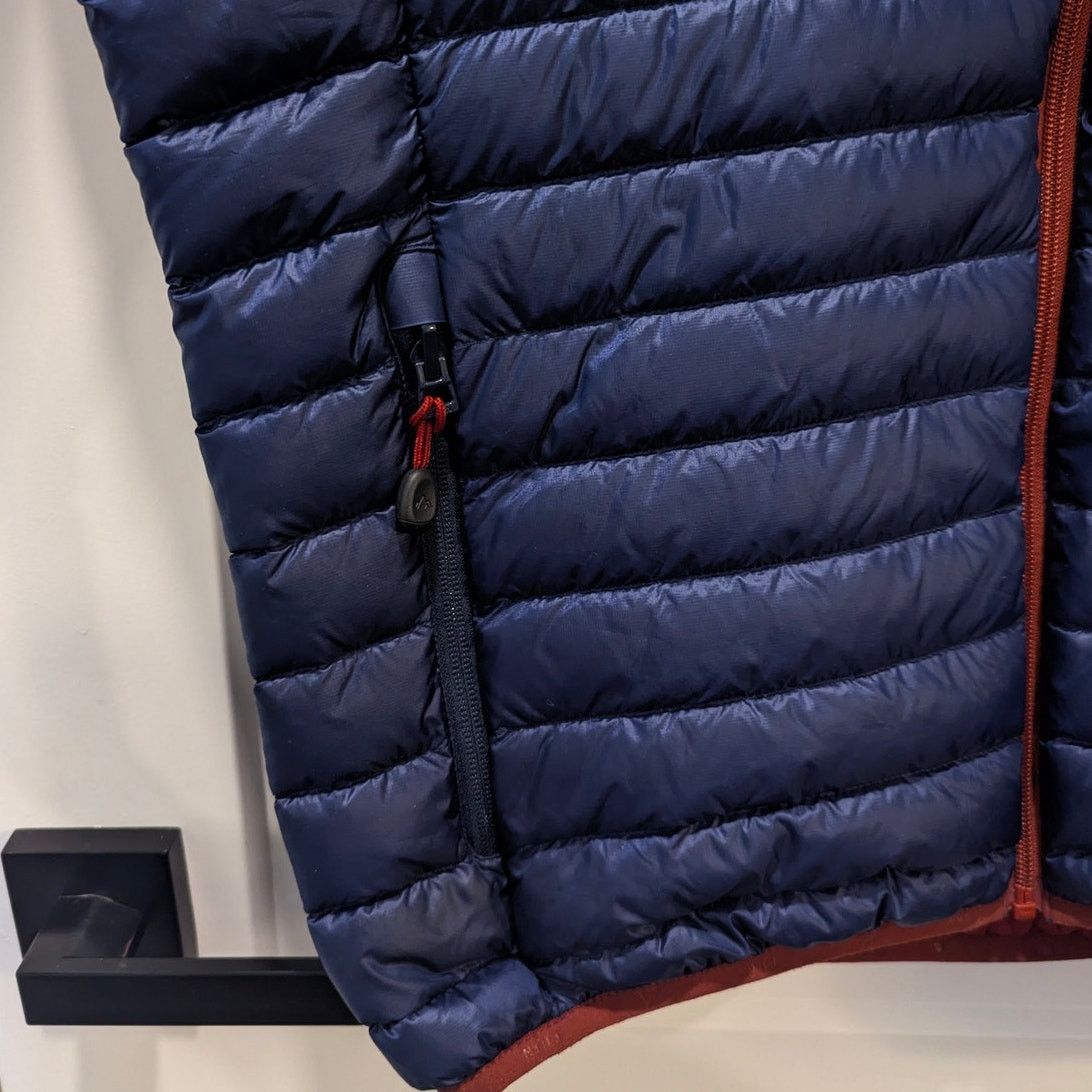 Other Fjern AKTIV Down Hooded Feather Puffer Jacket Navy Rust Size US M / EU 48-50 / 2 - 5 Thumbnail
