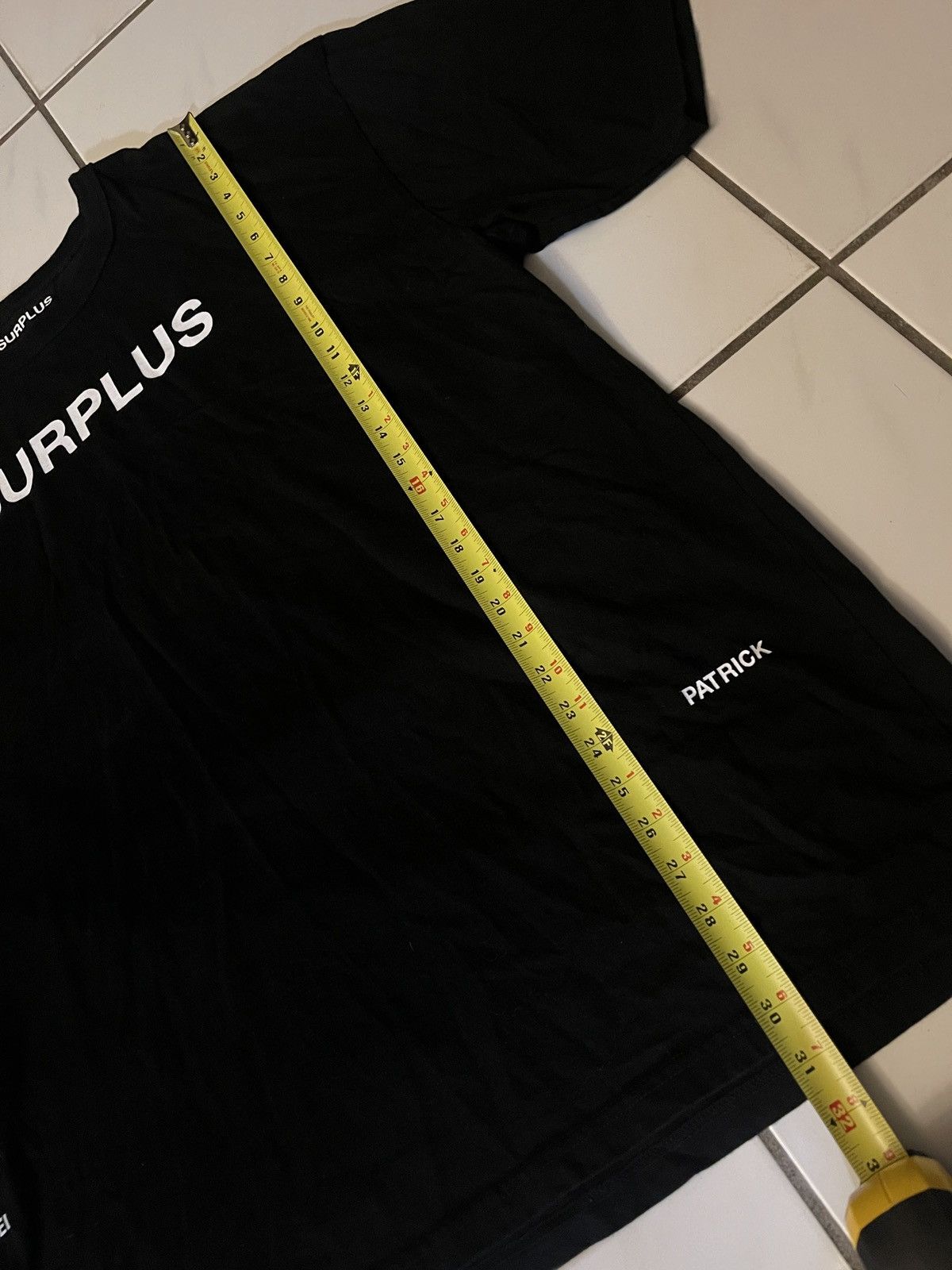 Daniel Patrick Daniel Patrick Surplus Size XXL Oversized T-Shirt Black Size US XXL / EU 58 / 5 - 4 Thumbnail