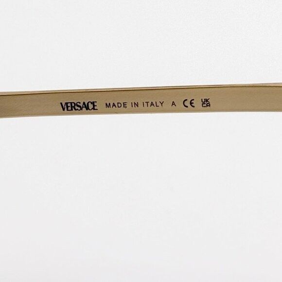 Versace NEW VERSACE SUNGLASSES VE2284 1002/6G GOLD MEN EYEWEAR VE228 Size ONE SIZE - 8 Thumbnail