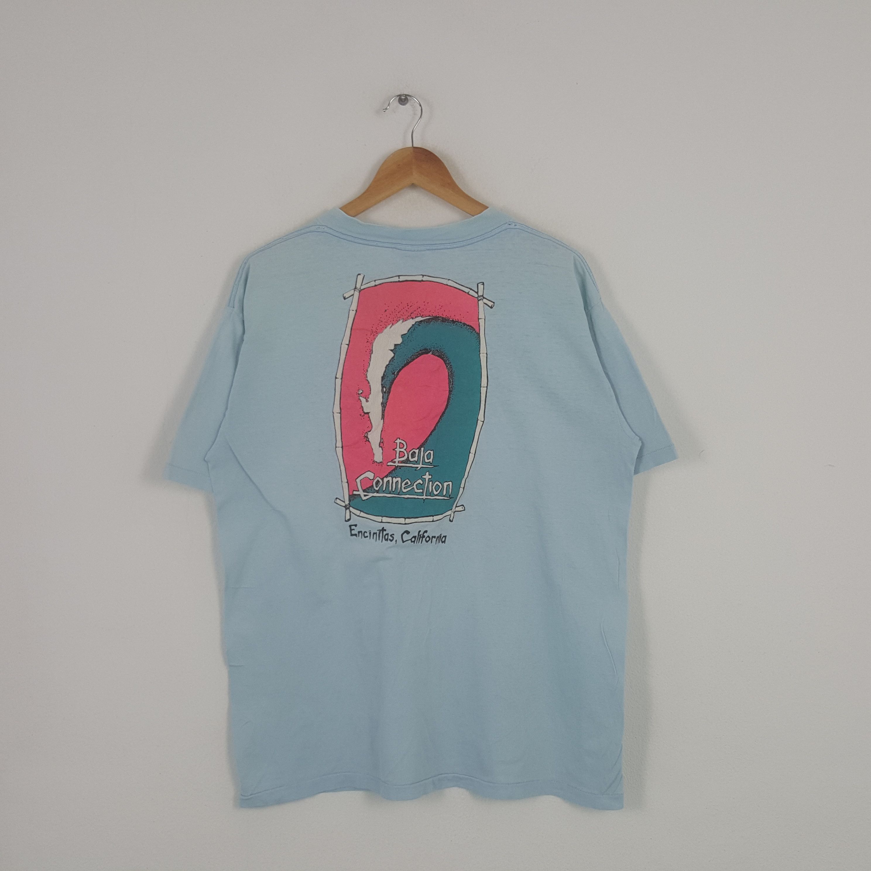 Vintage Vintage Baja Connection California Surfing Style Tshirt Size US L / EU 52-54 / 3 - 1 Thumbnail