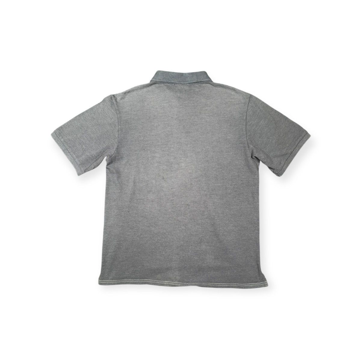 Yves Saint Laurent Yves Saint Laurent pour Homme Vintage Polo Shirt Grey Size US XL / EU 56 / 4 - 2 Thumbnail