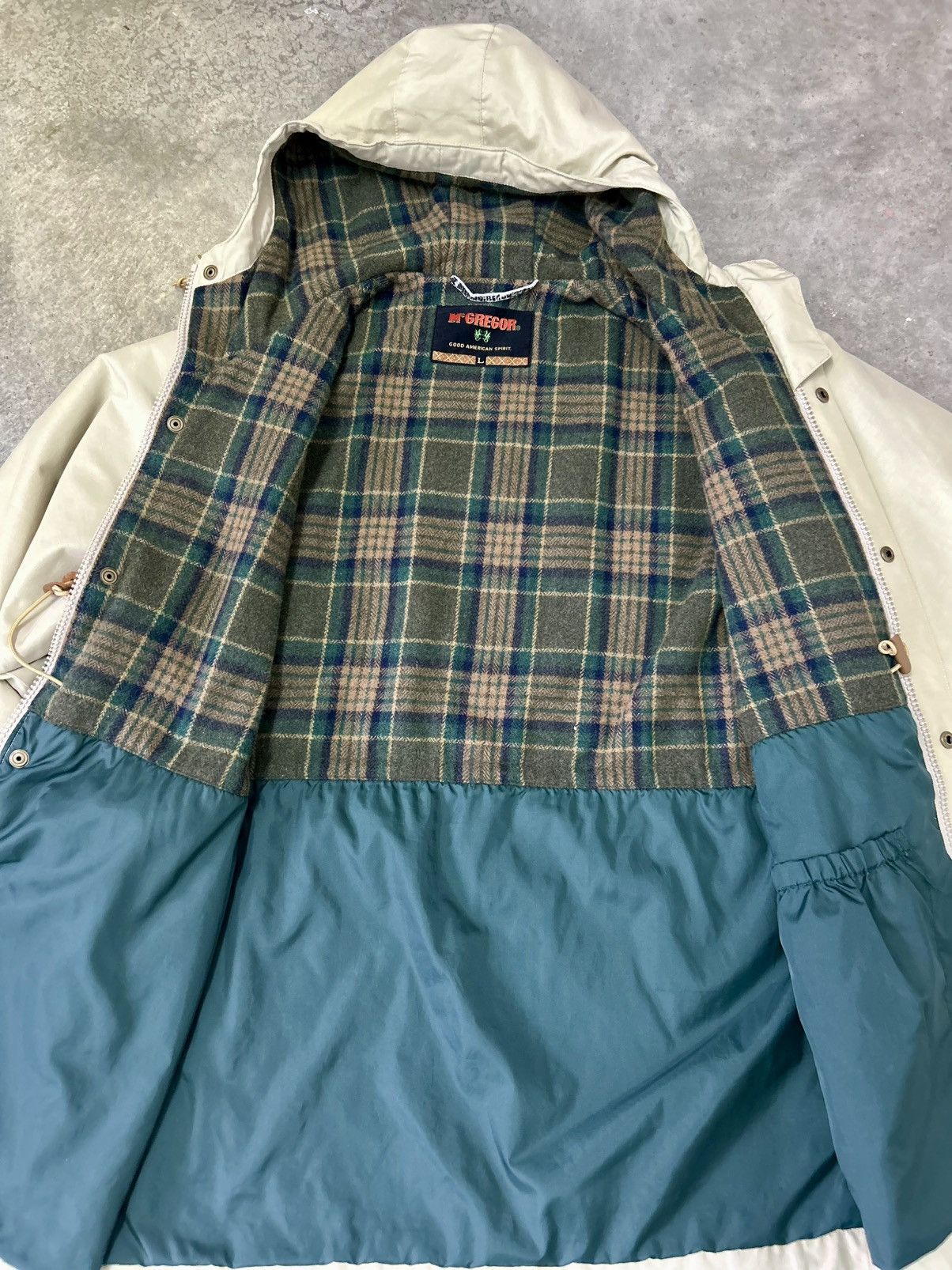 McGregor Vintage Mc Gregor Hooded Jacket Size US L / EU 52-54 / 3 - 14 Thumbnail