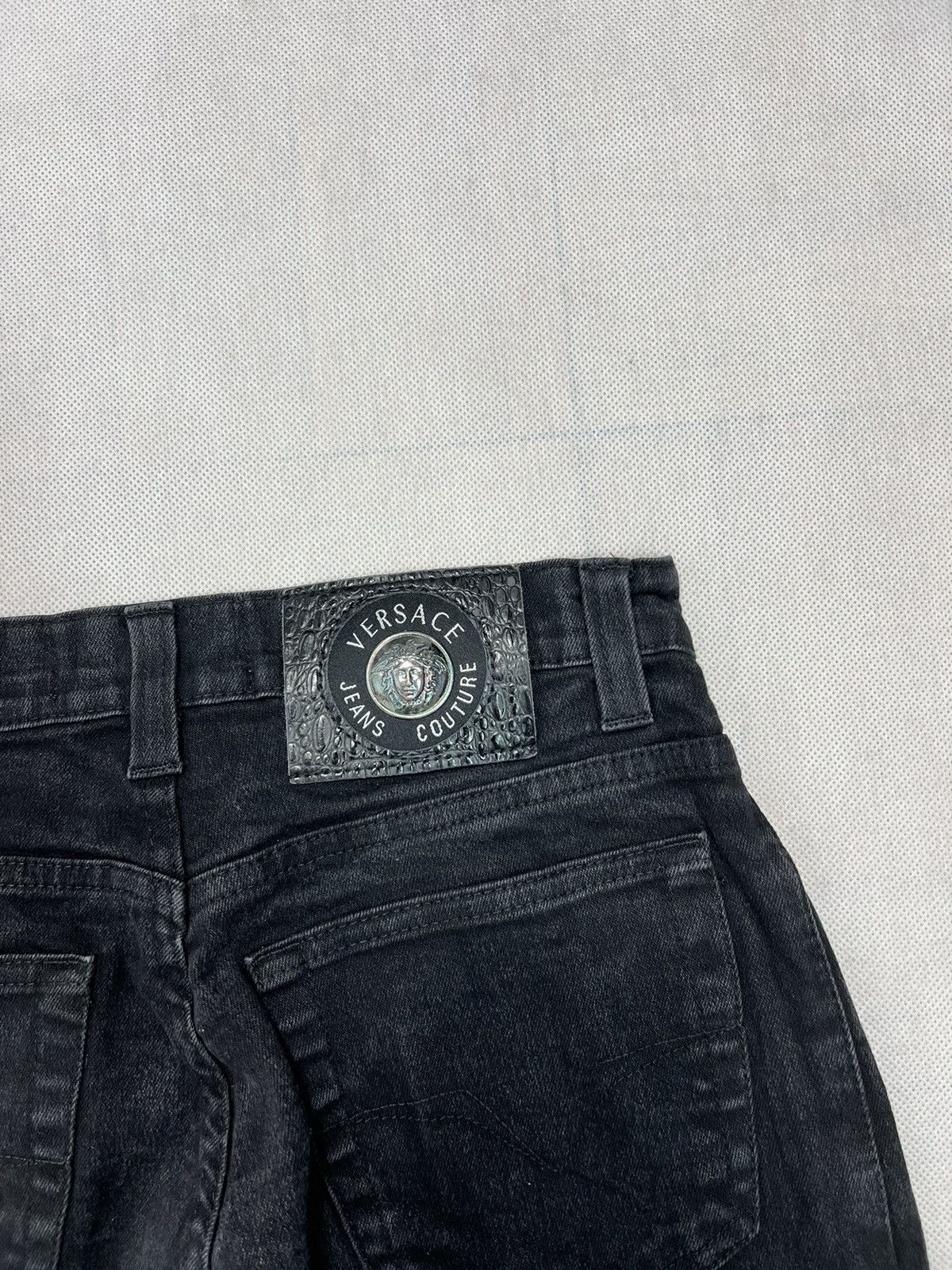 Versace Jeans Couture × Vintage Versace Jeans Couture vintage 90's trousers for women Size 27" / US 4 / IT 40 - 4 Thumbnail