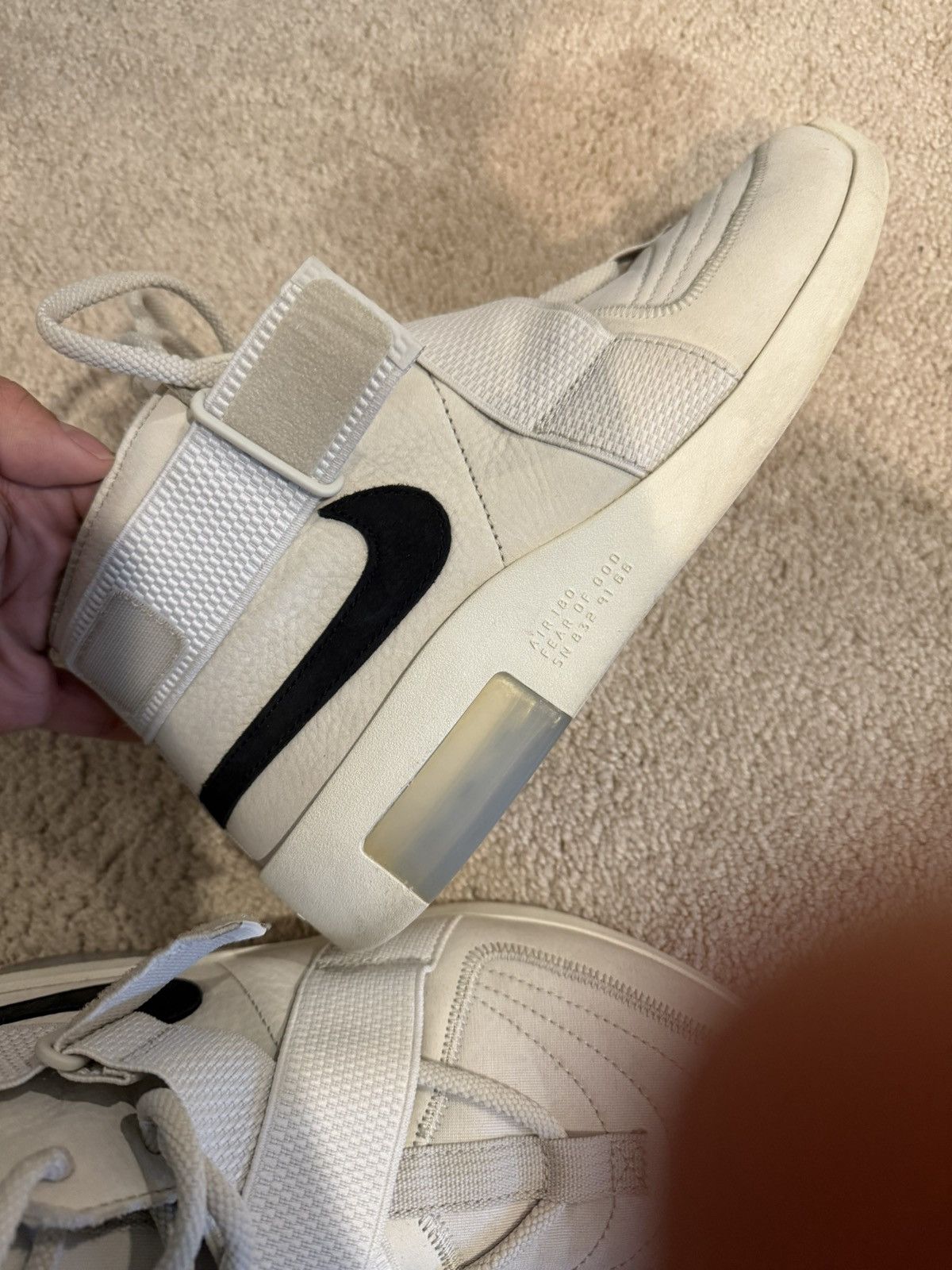 Fear of God × Nike Air Fear of God High Top Sneakers size 9 Size US 9 / EU 42 - 2 Thumbnail