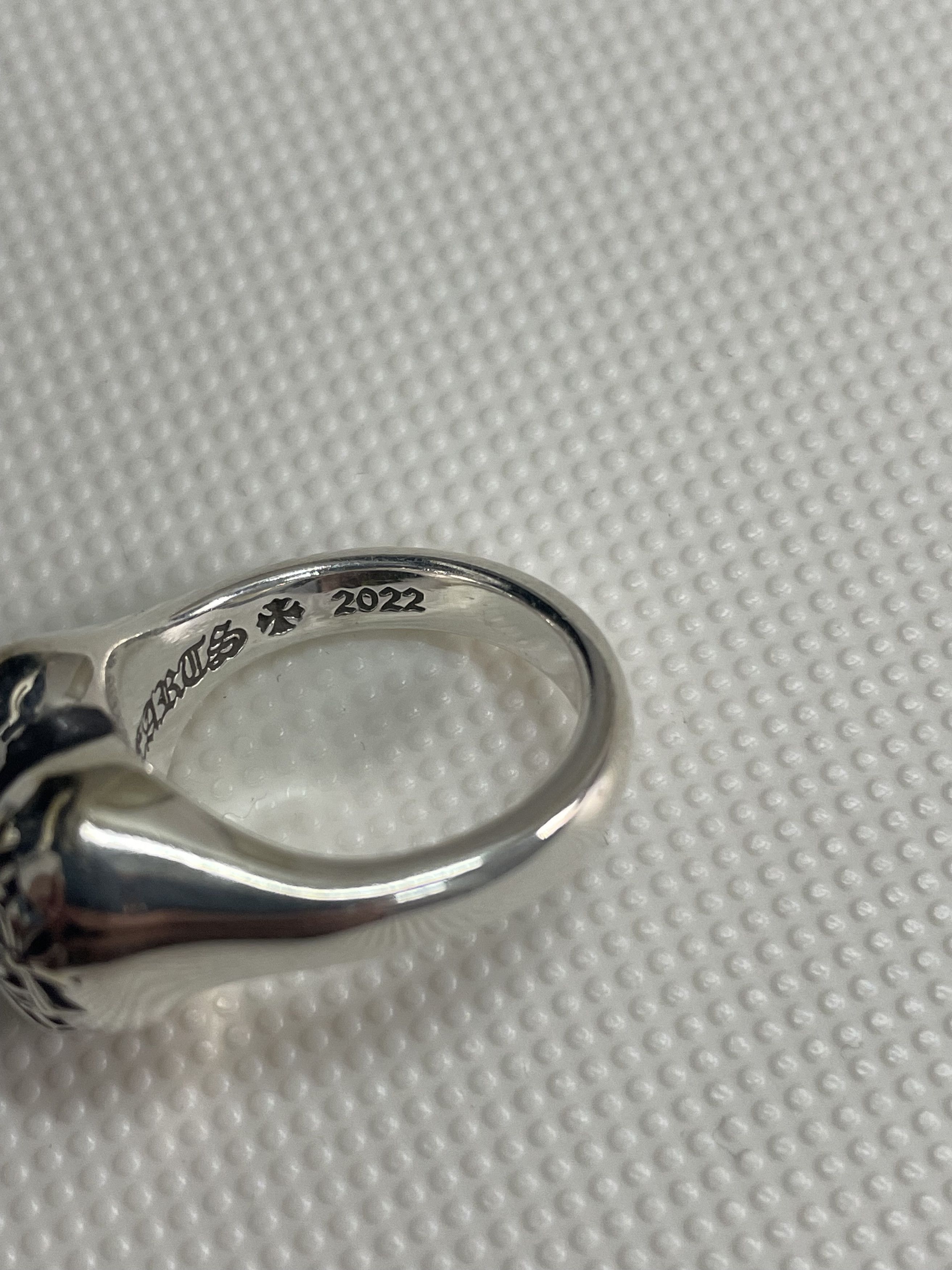 Chrome Hearts Chrome Hearts Silver R.l.P Heart Cemetery Ring Size ONE SIZE - 7 Thumbnail