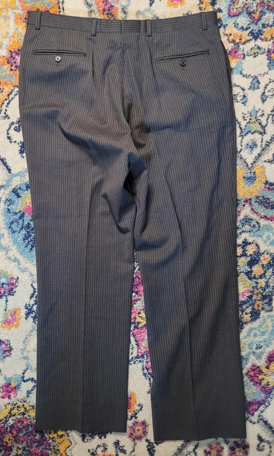 Tommy Hilfiger Tommy Hilfiger Mens 100% Soft Wool Suit Pants slacks 38/30 Size 46R - 9 Thumbnail