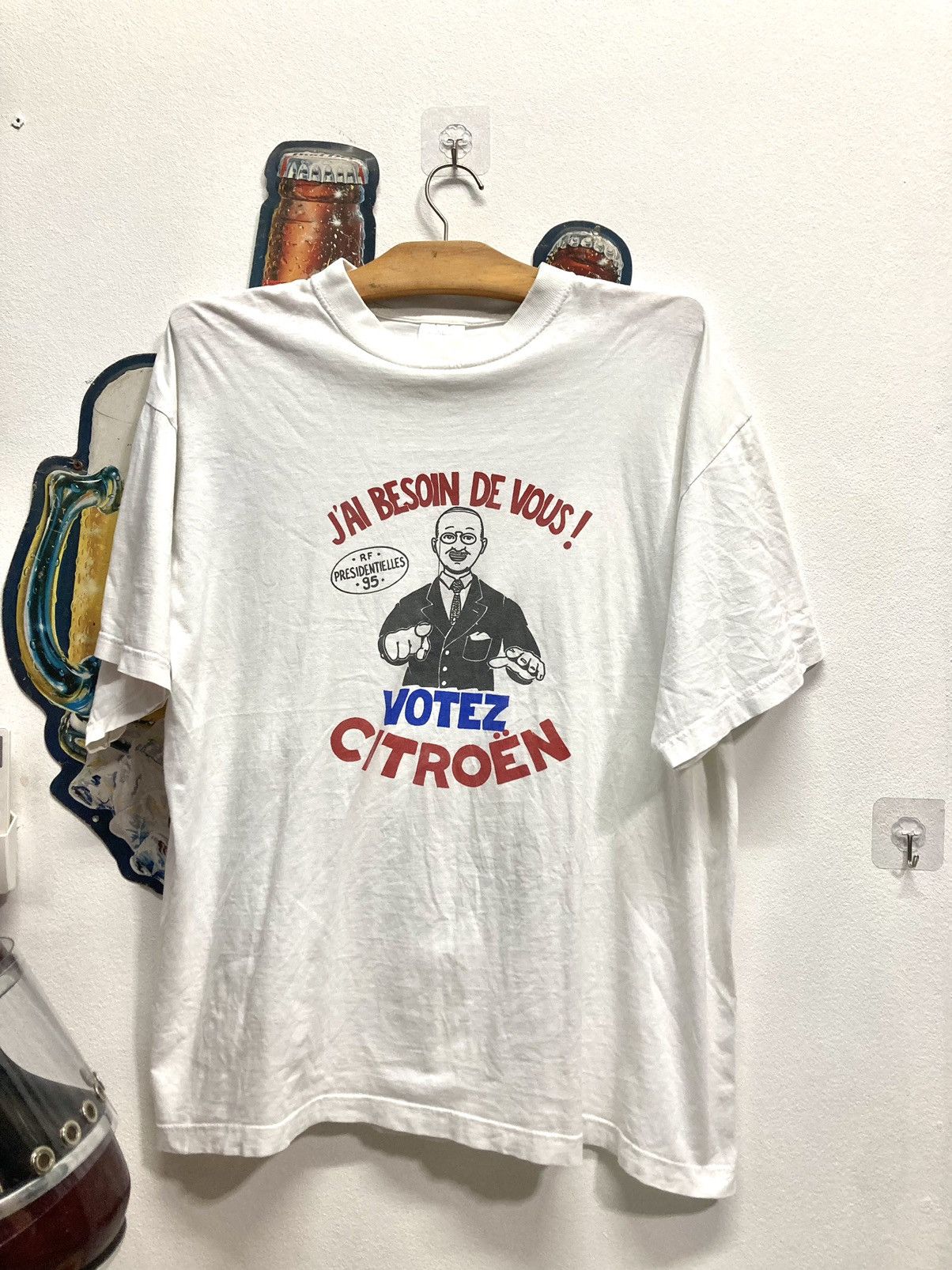 Vintage Vintage t shirt Size US XL / EU 56 / 4 - 1 Thumbnail
