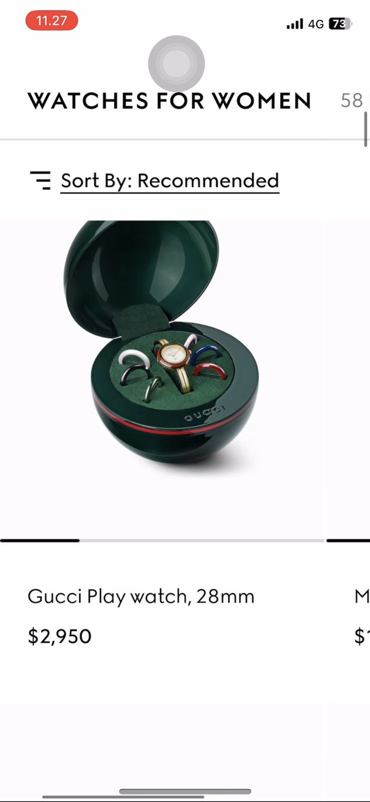 Gucci Gucci Bezel Watch Size ONE SIZE - 16 Thumbnail