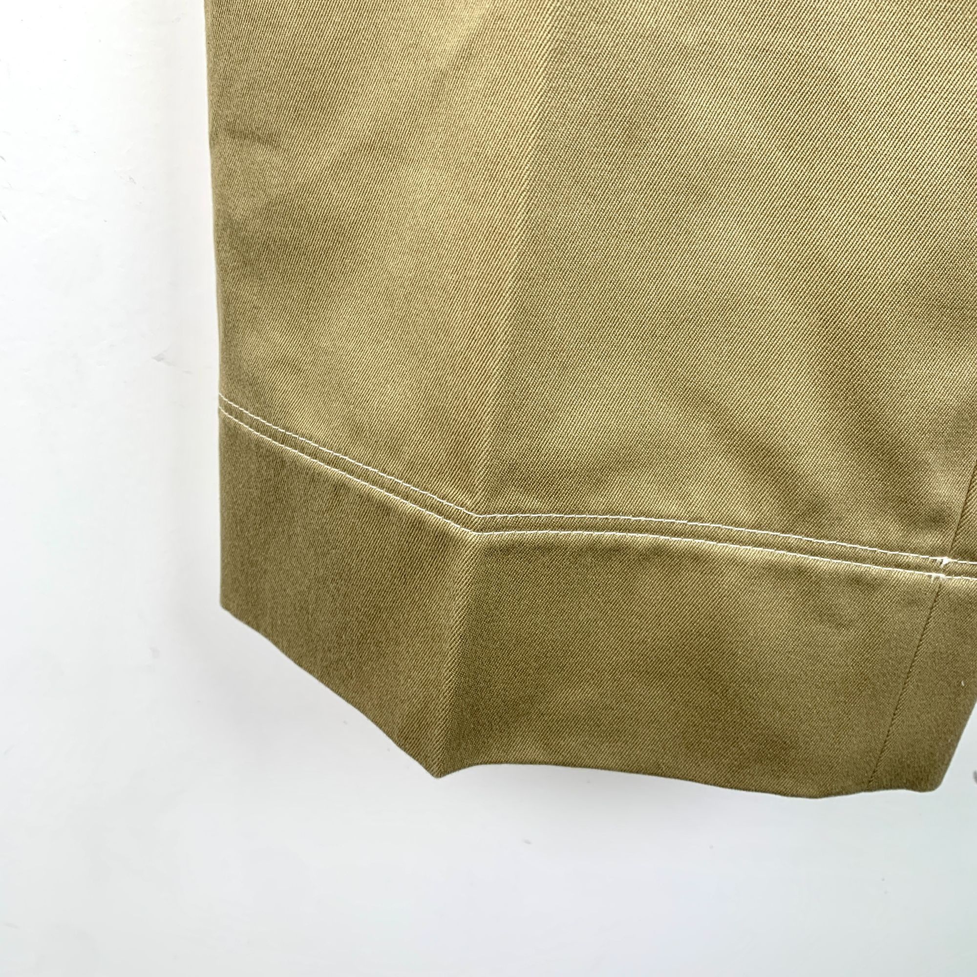 Thom Browne Thom Browne Camel Sack Trousers With Topstitching Fit 2 Size Size US 38 / EU 54 - 4 Thumbnail