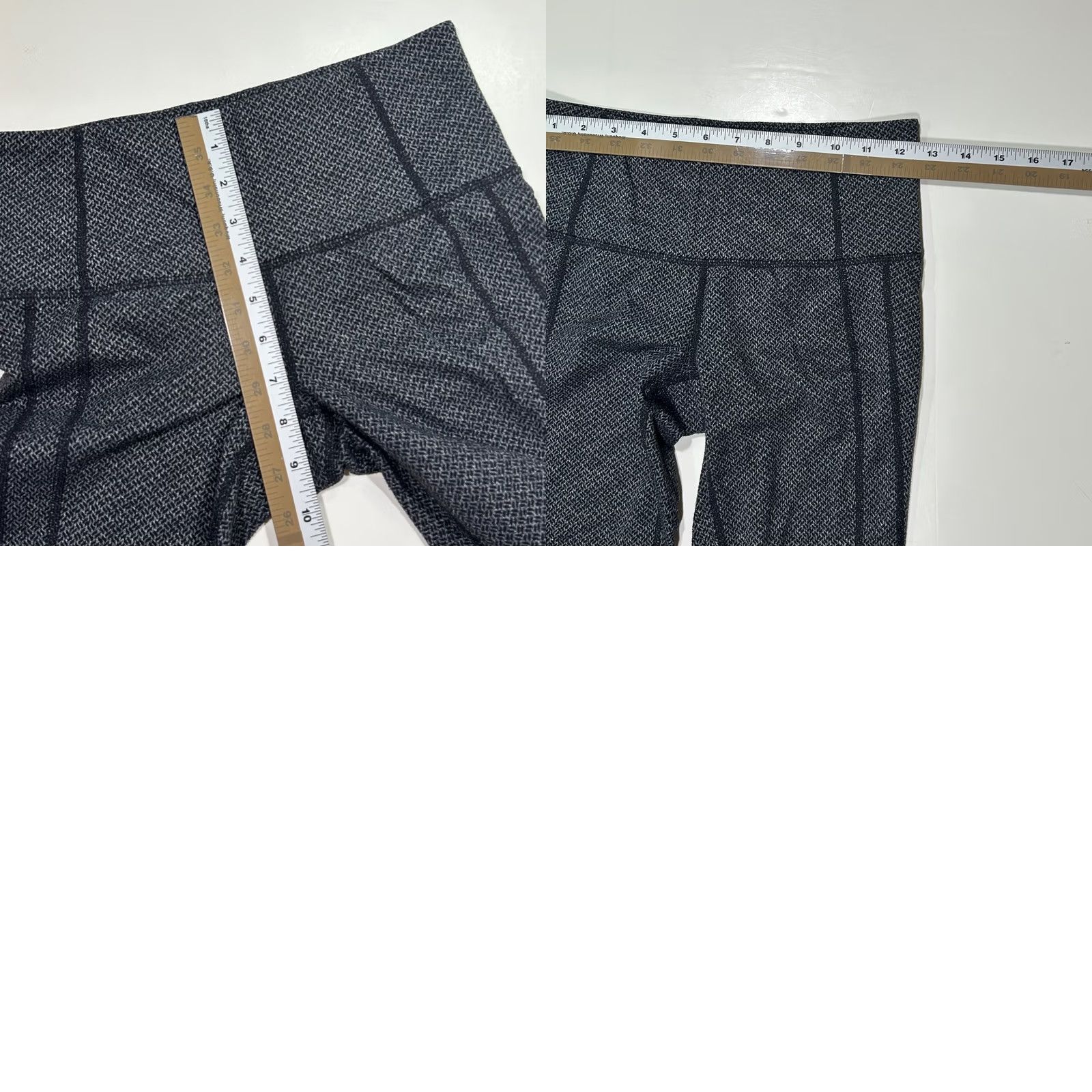 Athleta Athleta Leggings Capri High Rise Print Womens SP Petite XS-PP Black Skinny Knit Nylon Polyester Spandex Yoga Running Gym Activewear Womens Size 24" / US 00 / IT 34 - 8 Thumbnail