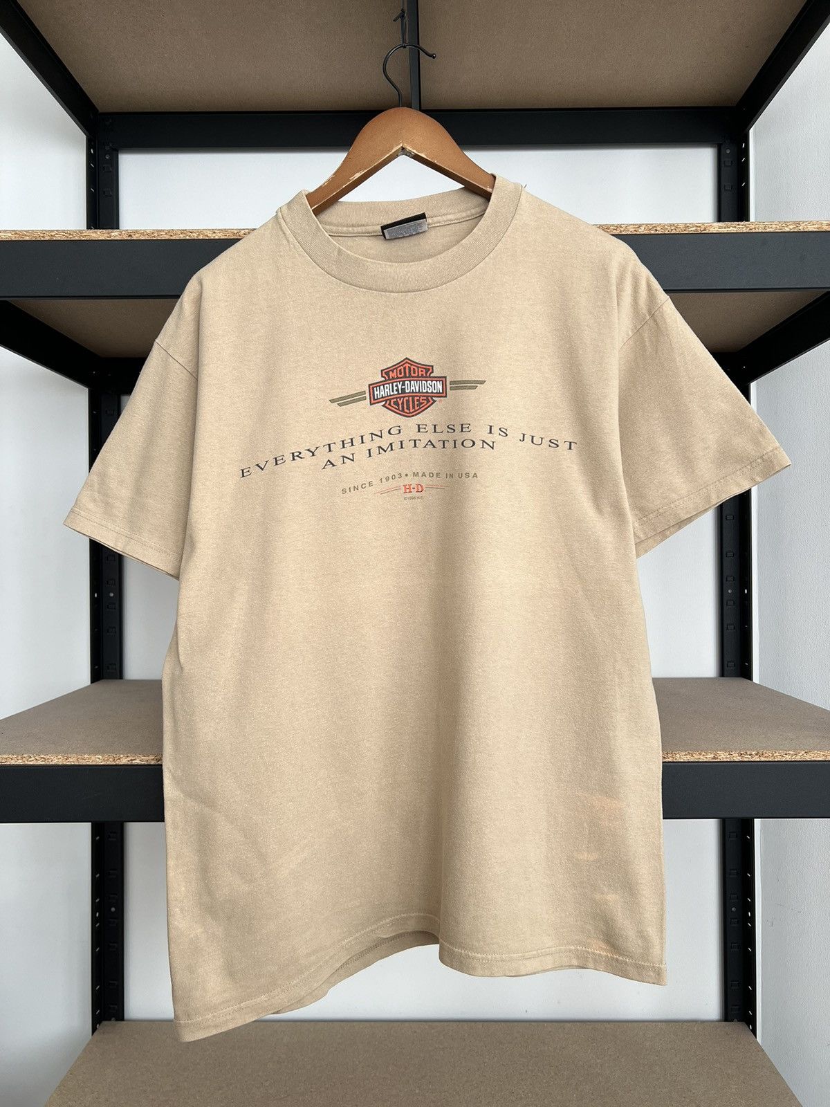 Harley Davidson Vintage 1998 Harley Davidson Downtown Seattle WA T-shirt Size US L / EU 52-54 / 3 - 2 Thumbnail