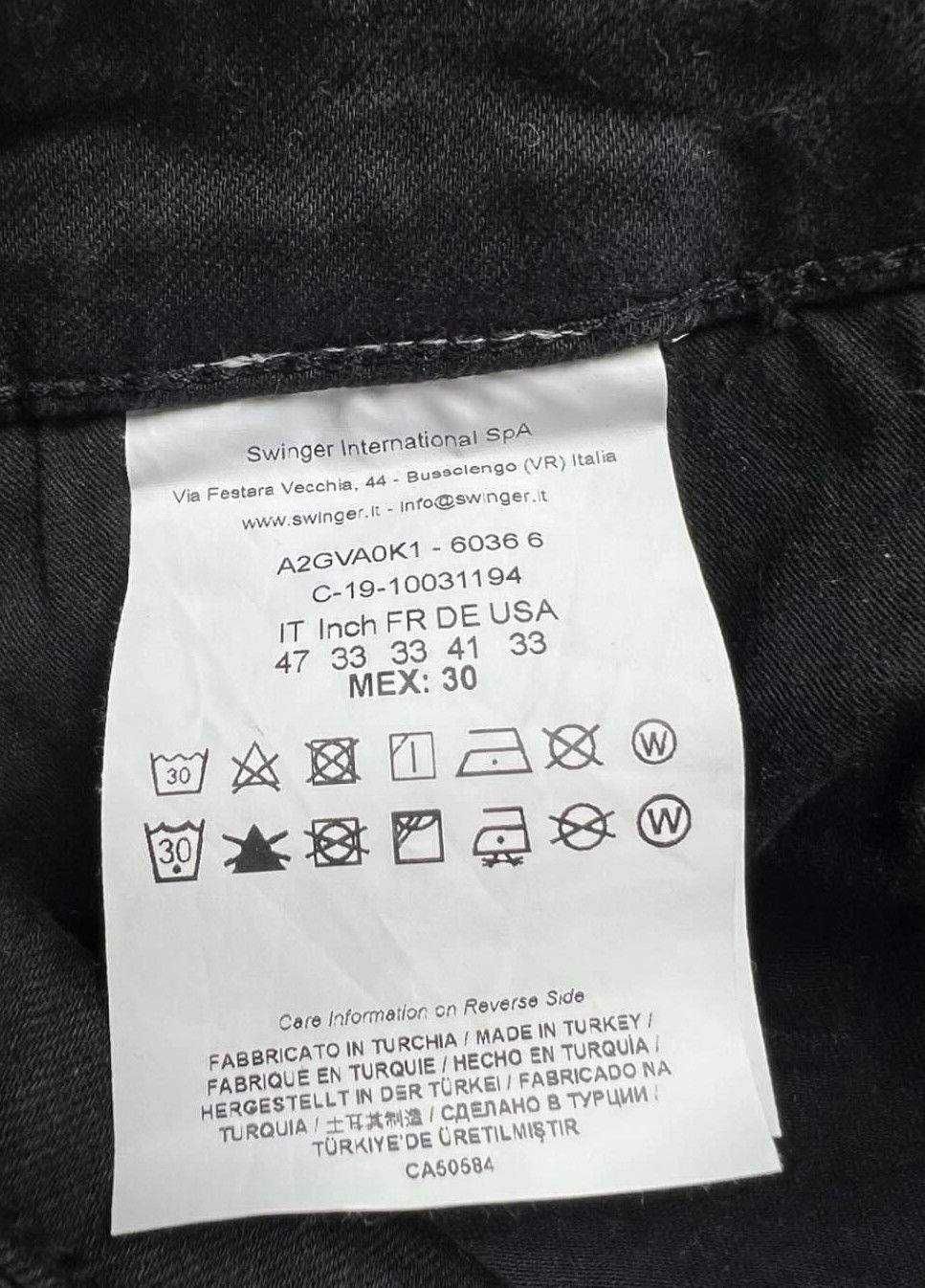 Versace Versace Jeans Couture Black denim jeans luxury 💥 Size US 33 - 6 Thumbnail