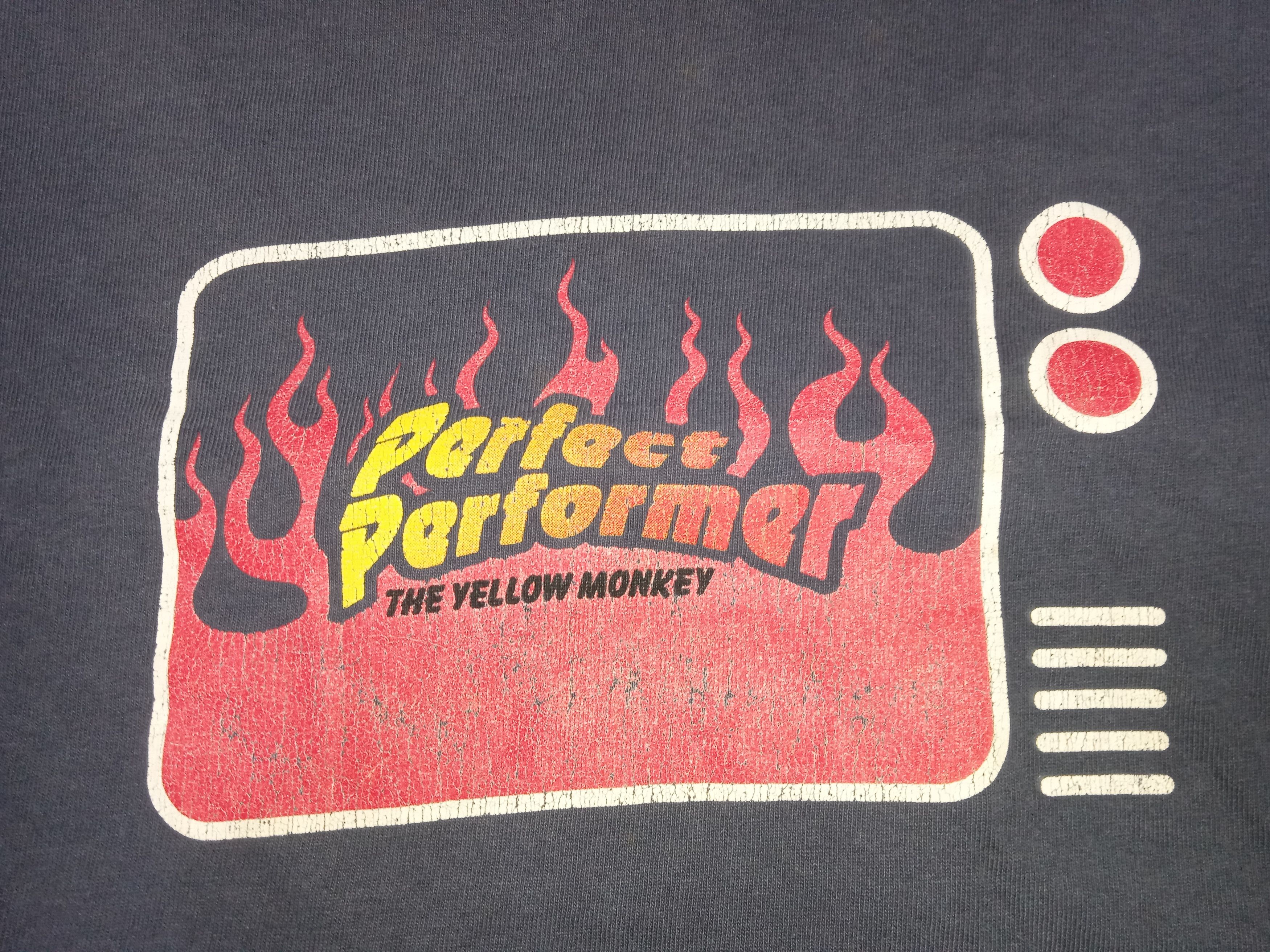 Playstation Vintage 90s PS1 Perfect Performer The Yellow Monkey T Shirt Size US M / EU 48-50 / 2 - 4 Thumbnail