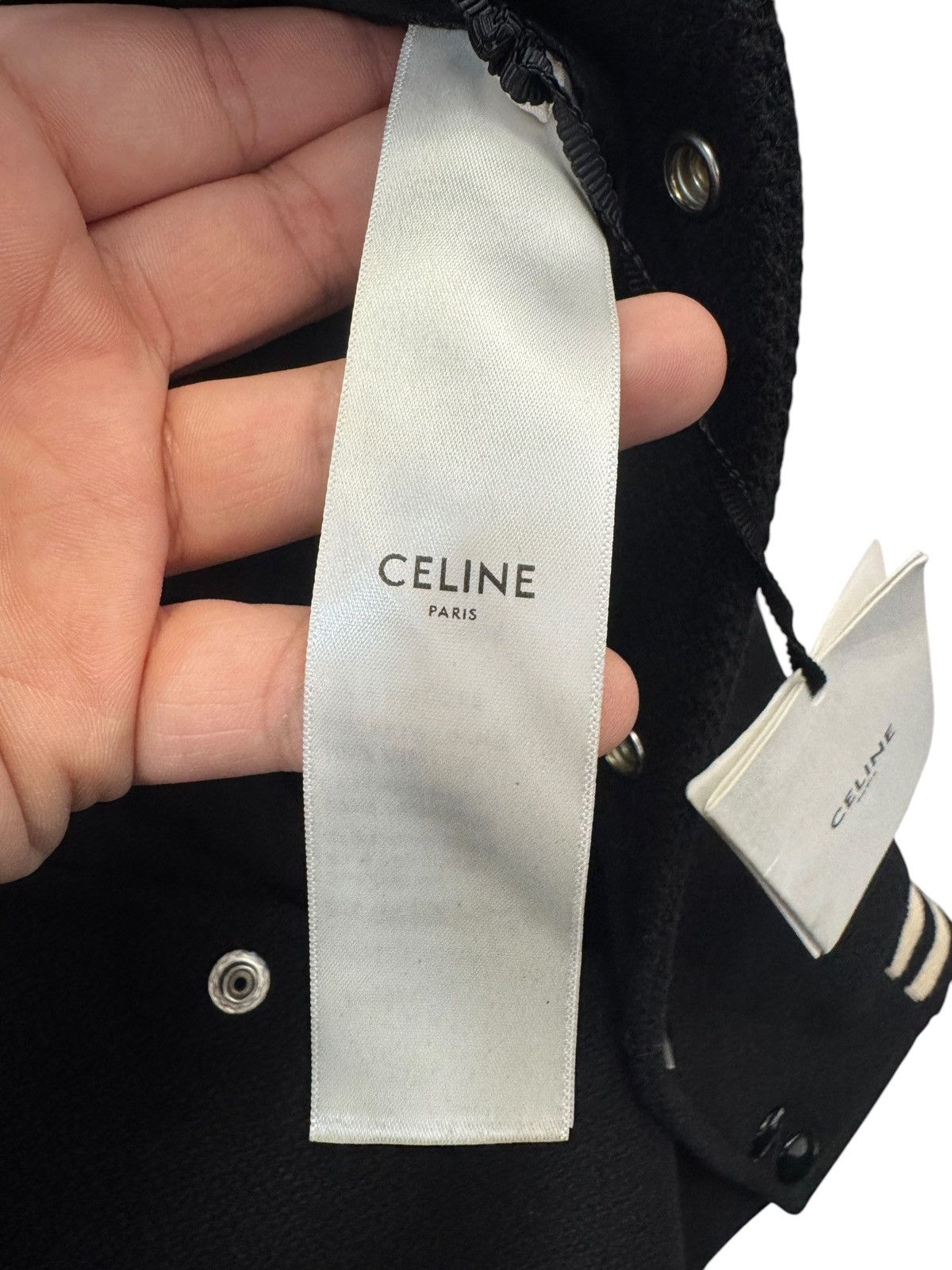 Celine Celine Black Teddy Jacket Size US M / EU 48-50 / 2 - 6 Thumbnail