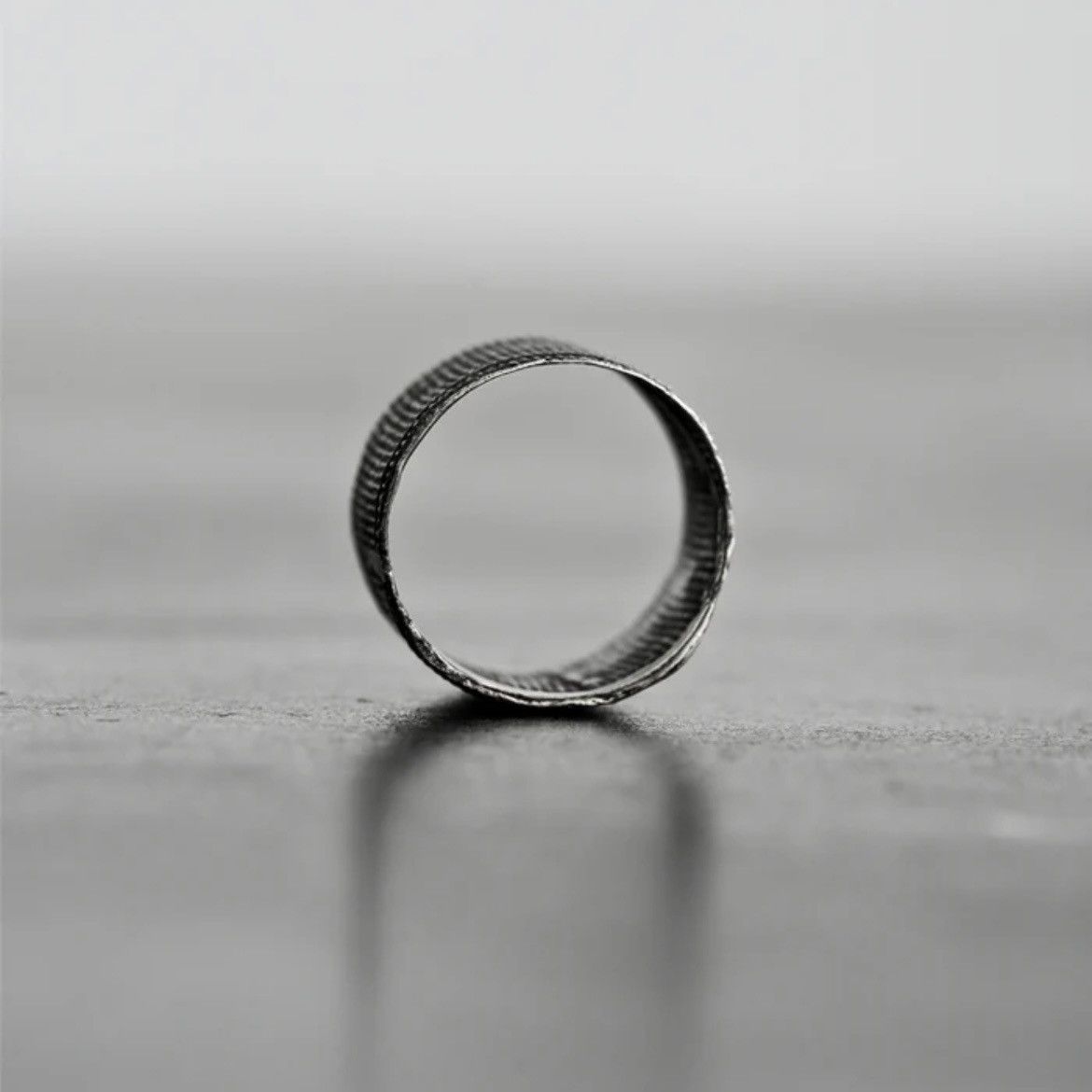 DETAJ DETAJ BANDAGE FIT RING / BLACK Size ONE SIZE - 3 Thumbnail