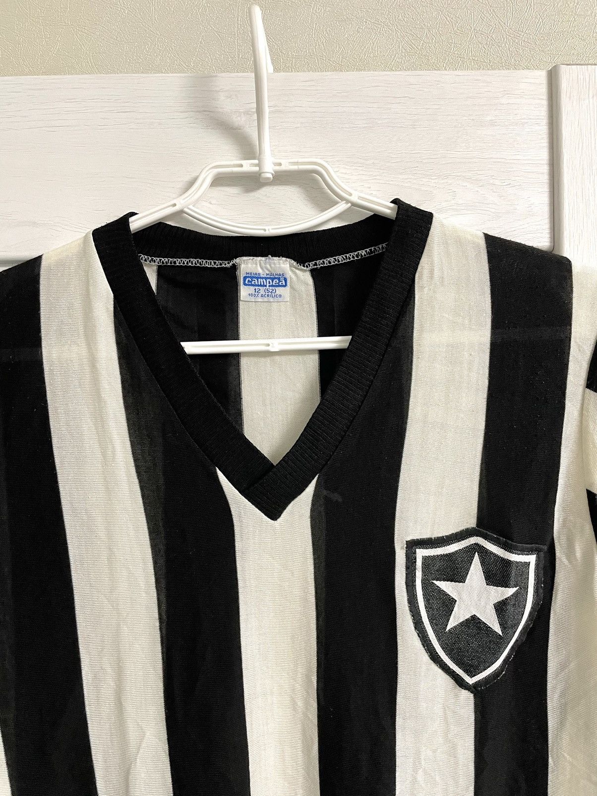 Vintage Vintage 80s Botafogo Brazil Soccer Football Jersey Shirt Size US L / EU 52-54 / 3 - 3 Thumbnail