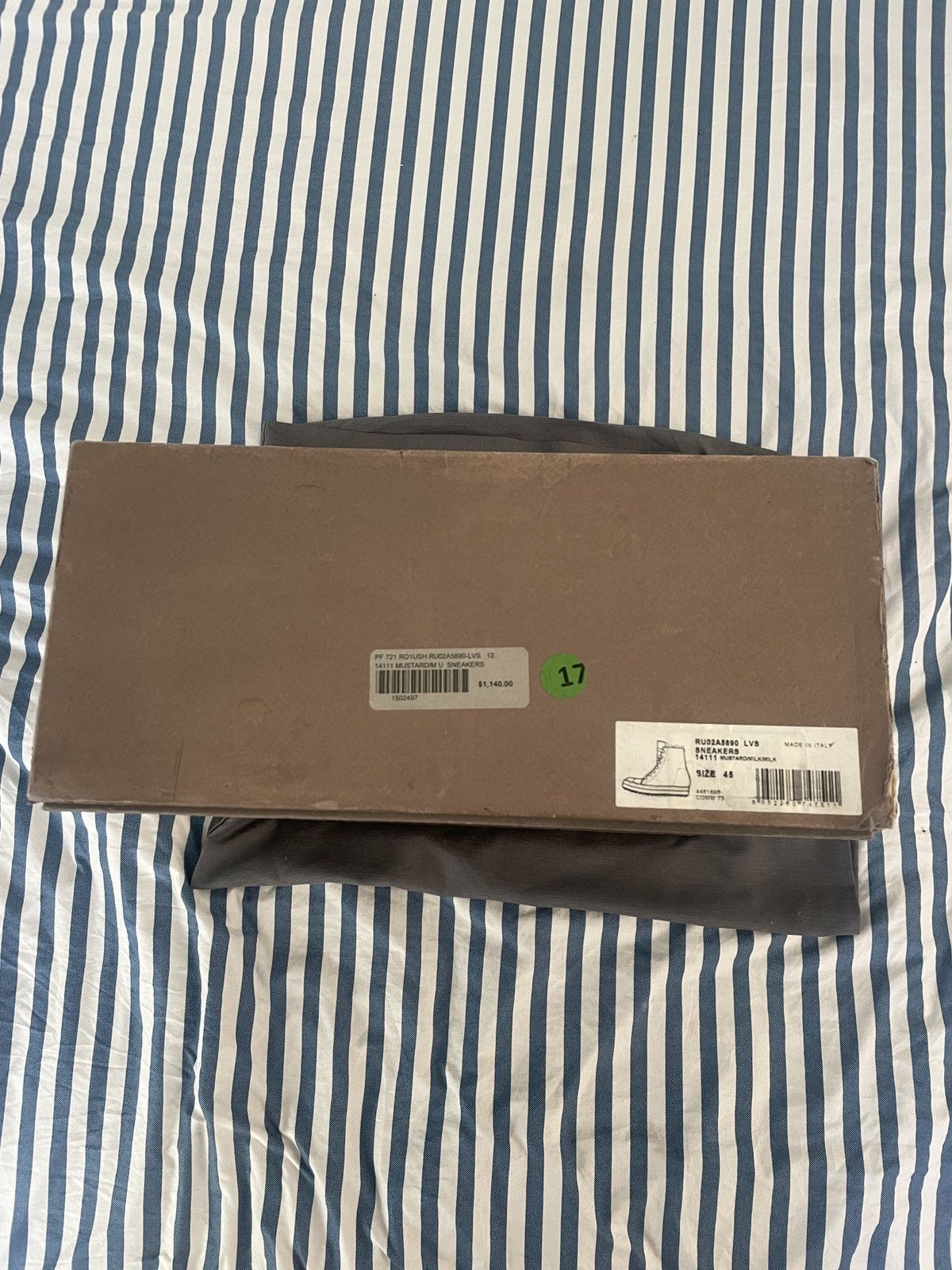 Rick Owens Rick Owens HighTop Sneakers Size US 12 / EU 45 - 14 Thumbnail