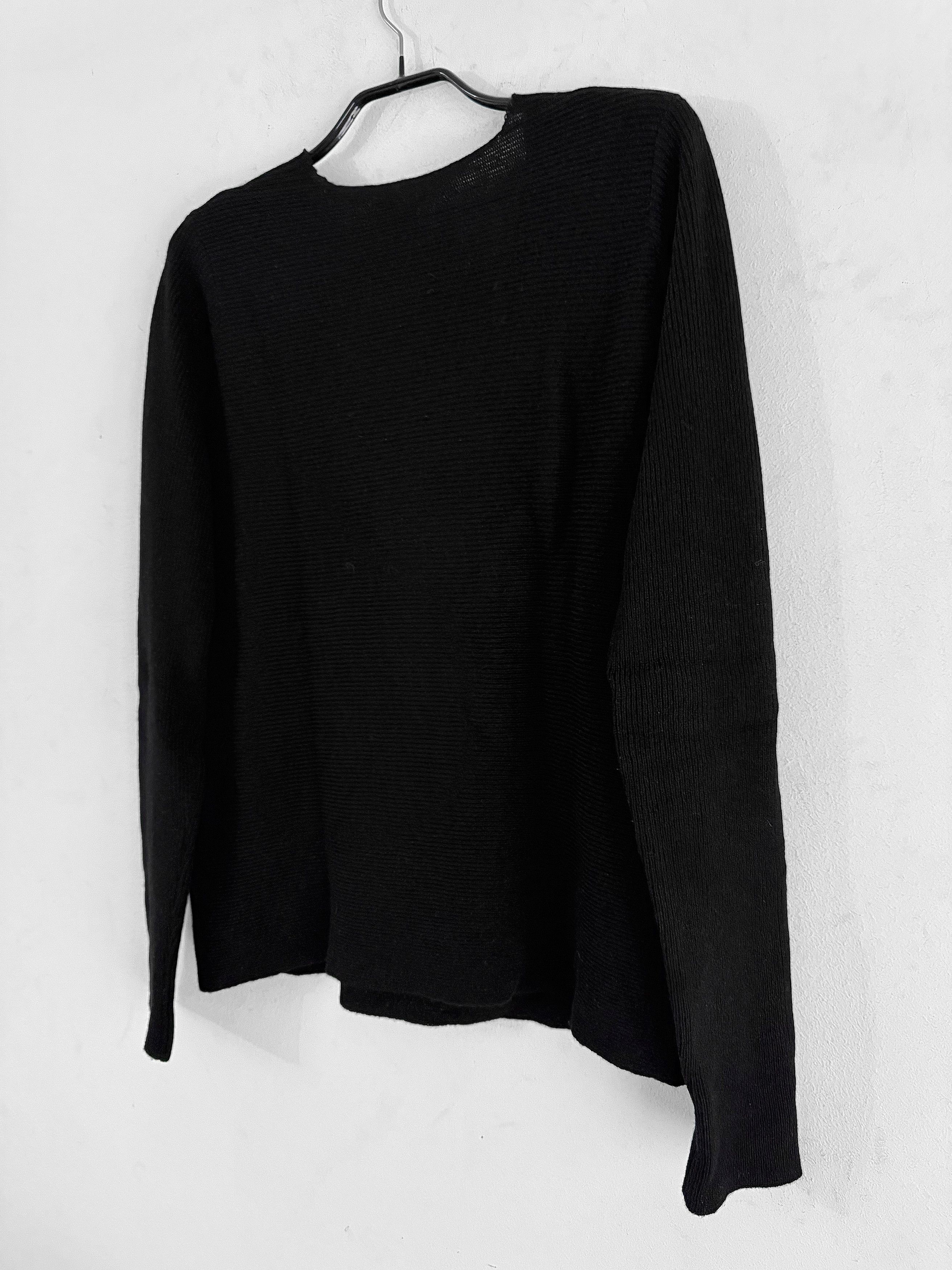 Burberry 100% Cashmere Ribbed Deep V-Neck Sweater Size US M / EU 48-50 / 2 - 8 Thumbnail