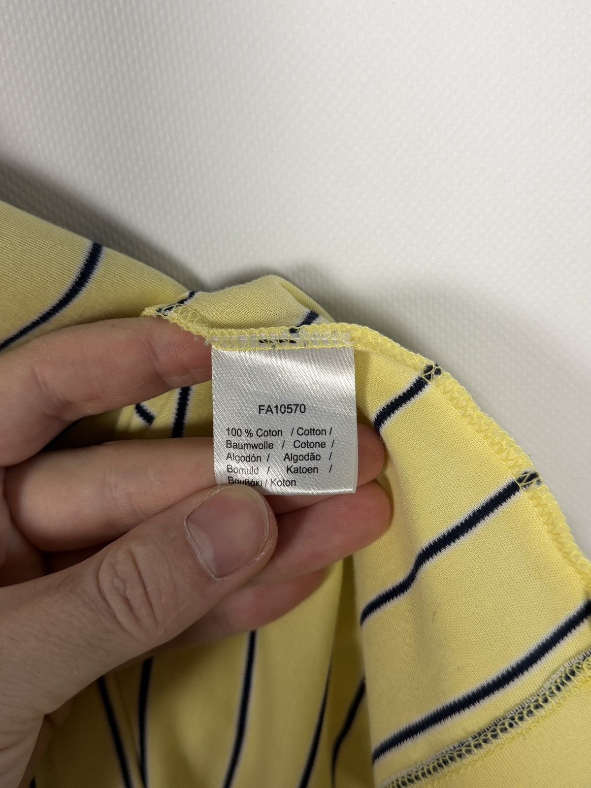 Lacoste Men’s Lacoste Striped Polo Shirt Regular Fit Size 7 (XXL) Size US XXL / EU 58 / 5 - 8 Thumbnail