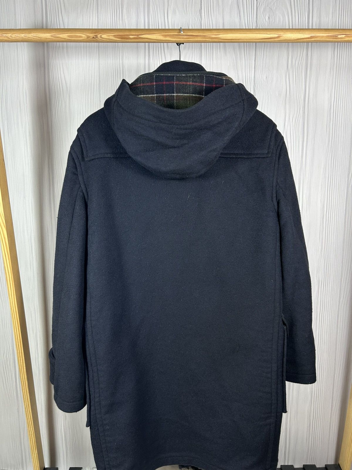 Barbour Barbour Duffle Wool Heavy Coat Size 40 Dark Blue Size US M / EU 48-50 / 2 - 8 Thumbnail