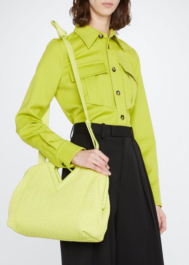 Bottega Veneta o1loc1c0824 Size: OS / Point in Yellow Size ONE SIZE - 2 Thumbnail