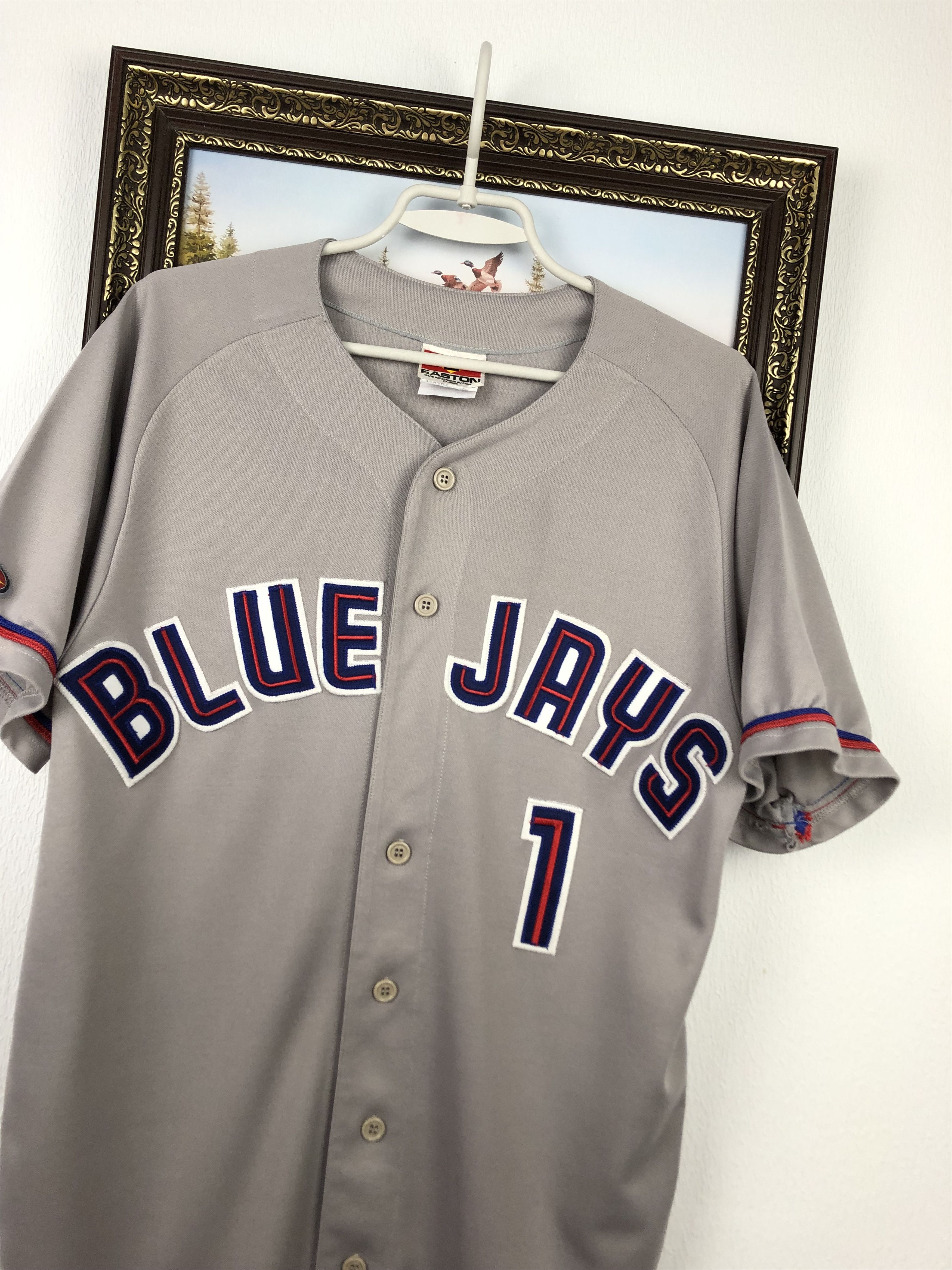 MLB Vintage 90's Toronto Blue Jays Jersey MLB Shirt Mens Spell Size US L / EU 52-54 / 3 - 4 Thumbnail