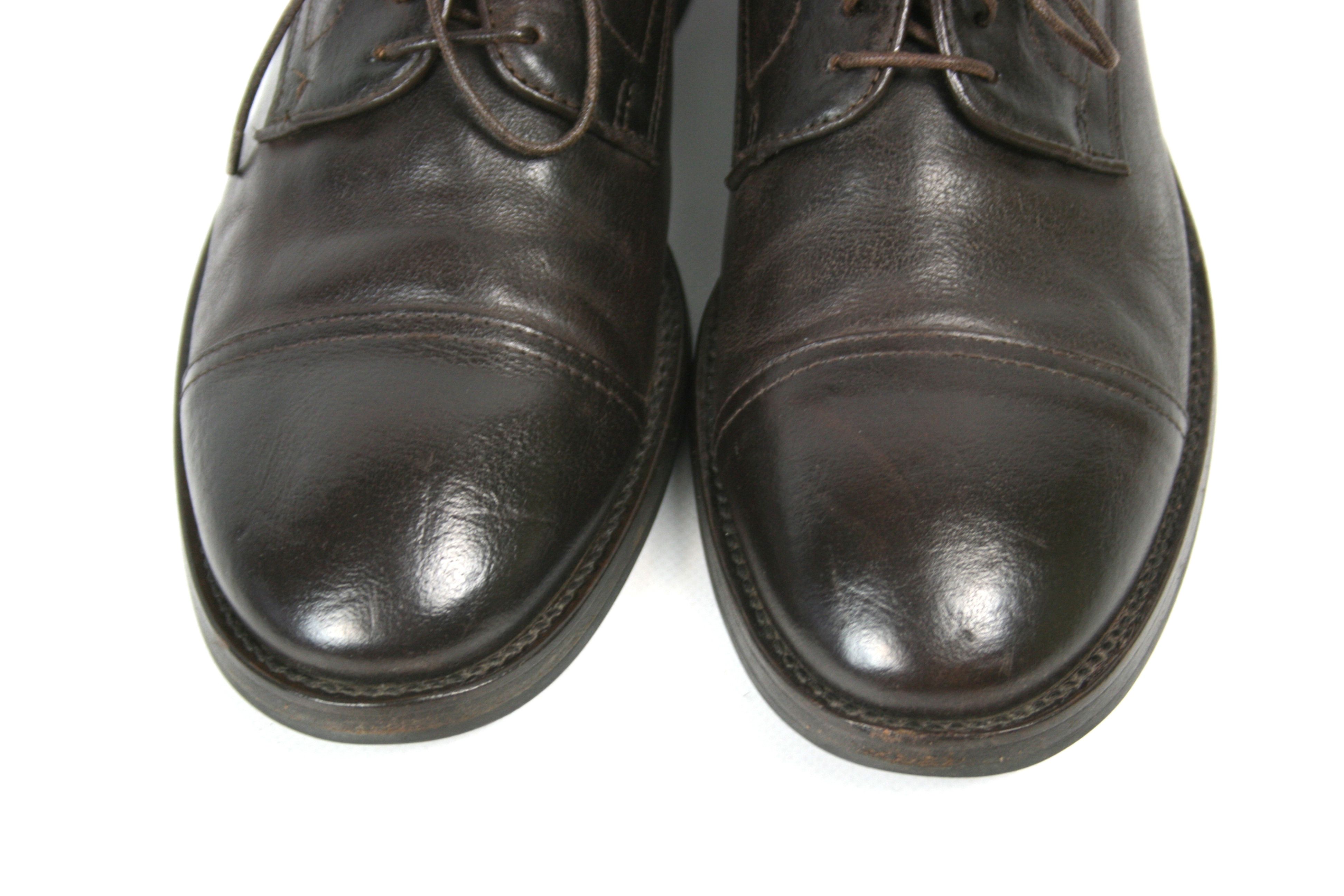 Shoto Avant-Garde Leather Derby Hand Made In Italy Size US 9.5 / EU 42-43 - 5 Thumbnail