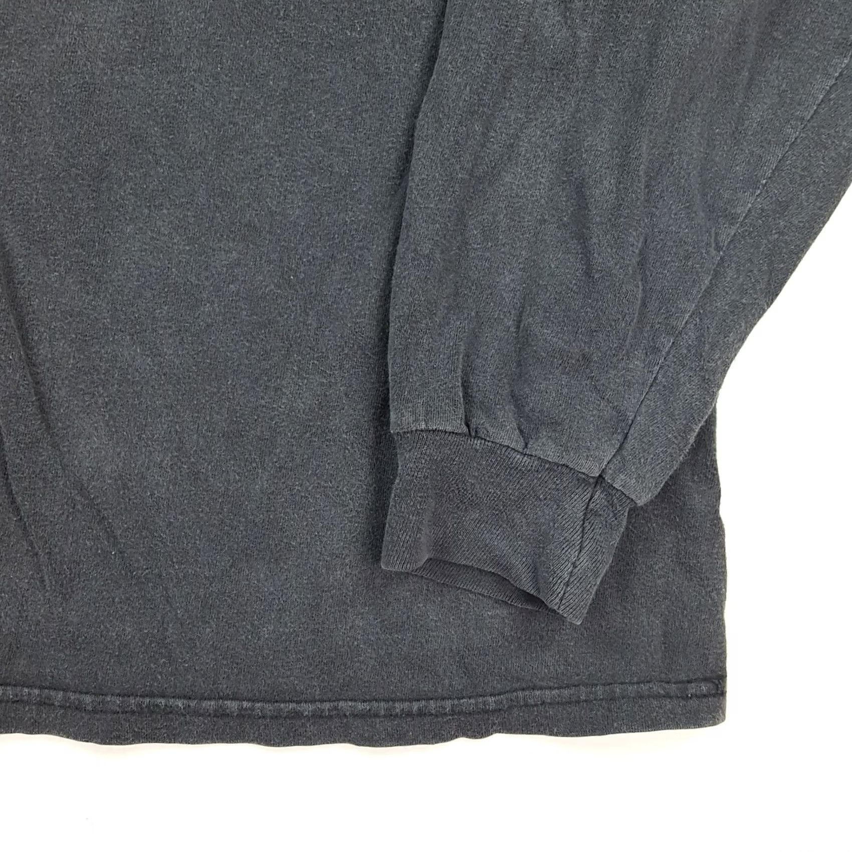 Vintage VINTAGE Outdoor Life T-Shirt Long Sleeve 90s Faded Black Eagle Nature Mens Large XL? Size US L / EU 52-54 / 3 - 5 Thumbnail