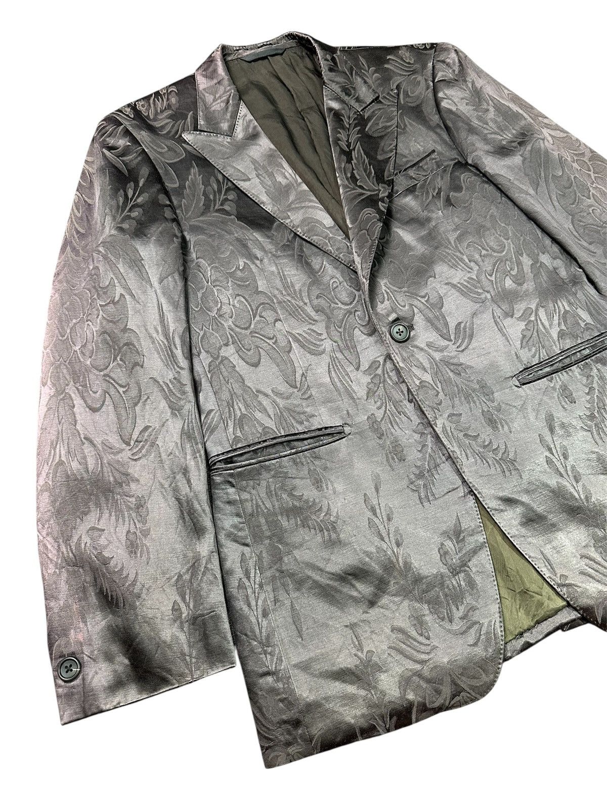 Paul Smith Paul Smith Collection Floral Jacquard Blazer Size 38R - 4 Thumbnail