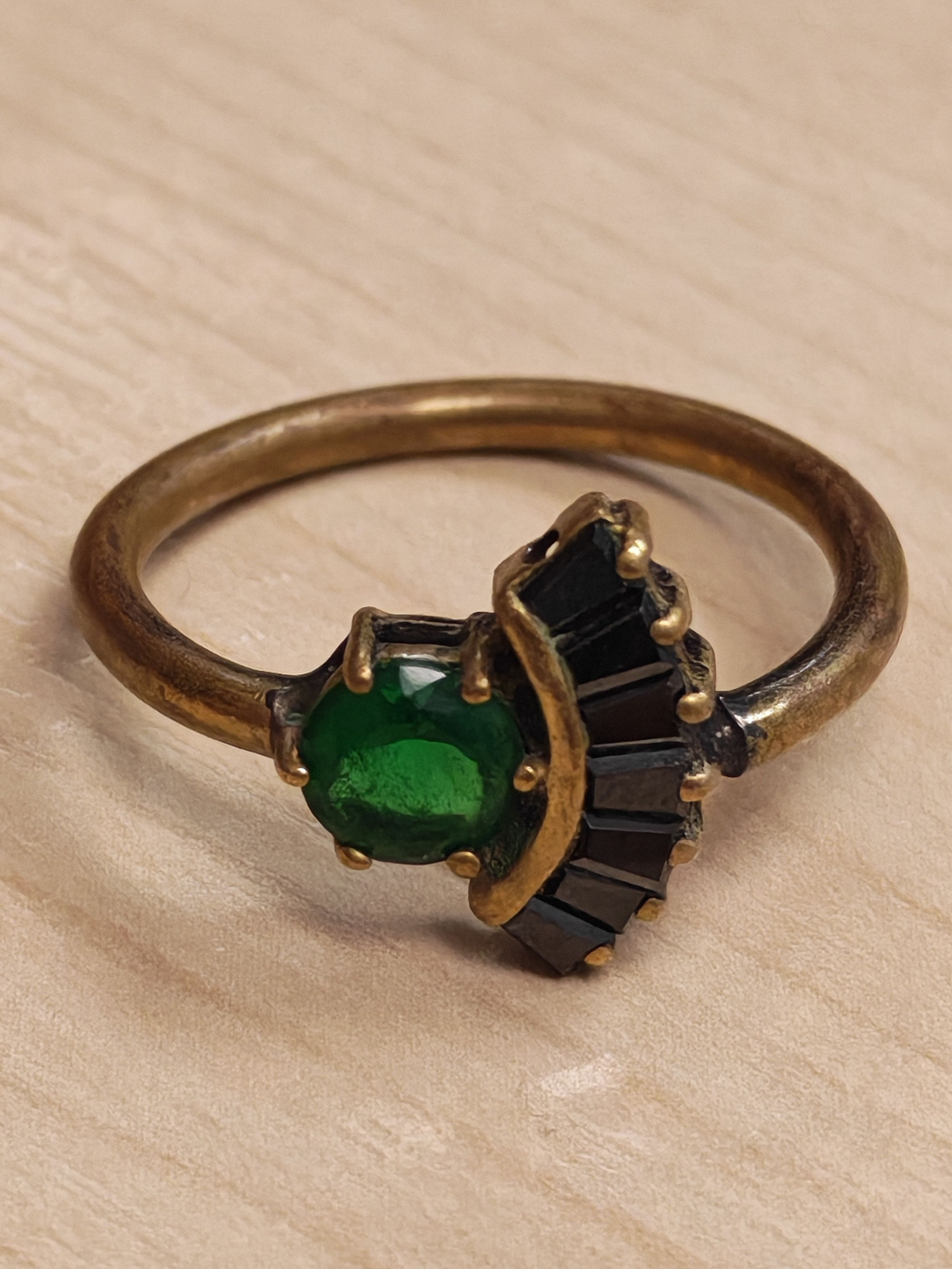 Vintage Vintage Iosselliani ring silver gold plated 19mm size Size ONE SIZE - 1 Thumbnail