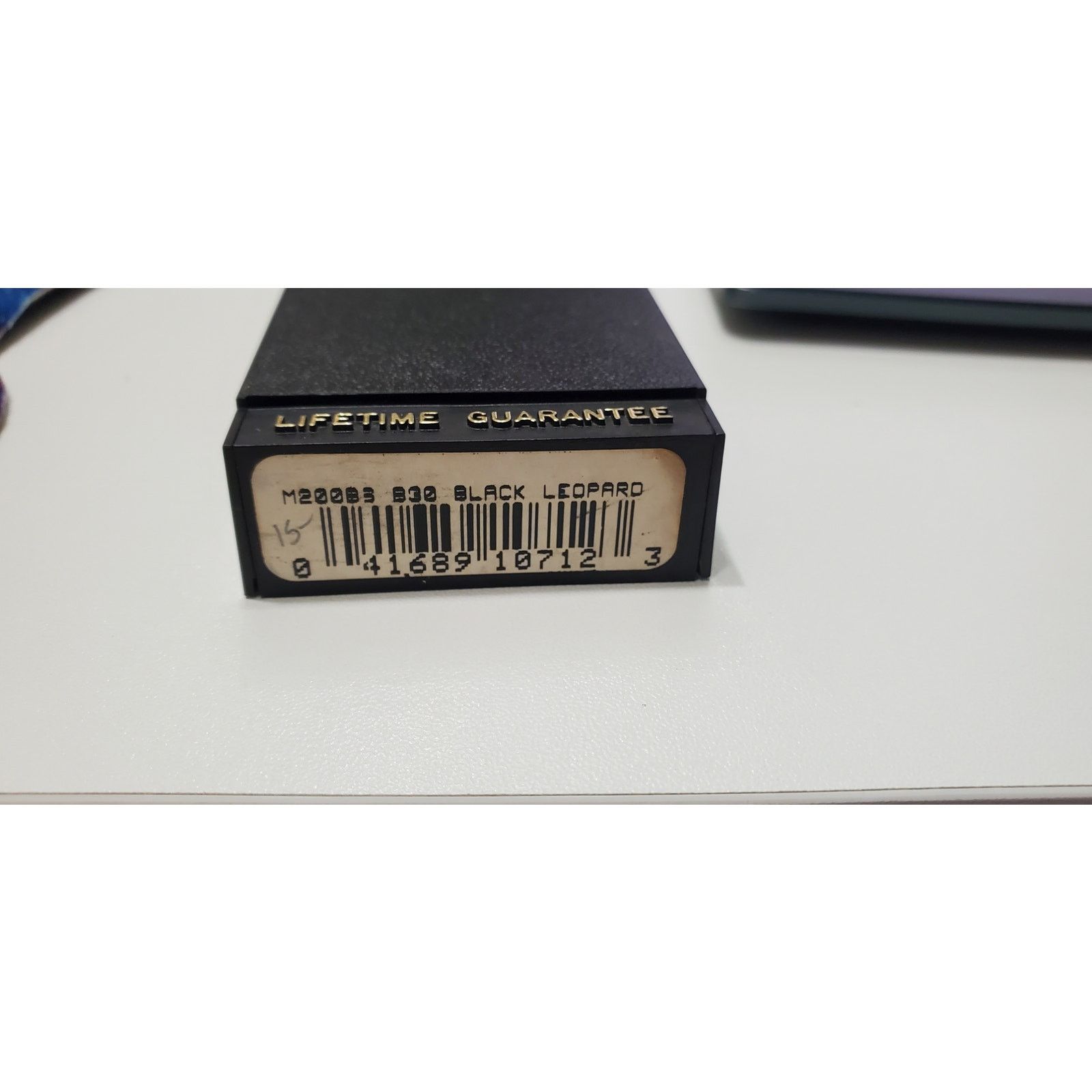 Zippo Vintage Zippo – Black Leopard Barrett Smythe – 1995 NIB Size ONE SIZE - 13 Thumbnail